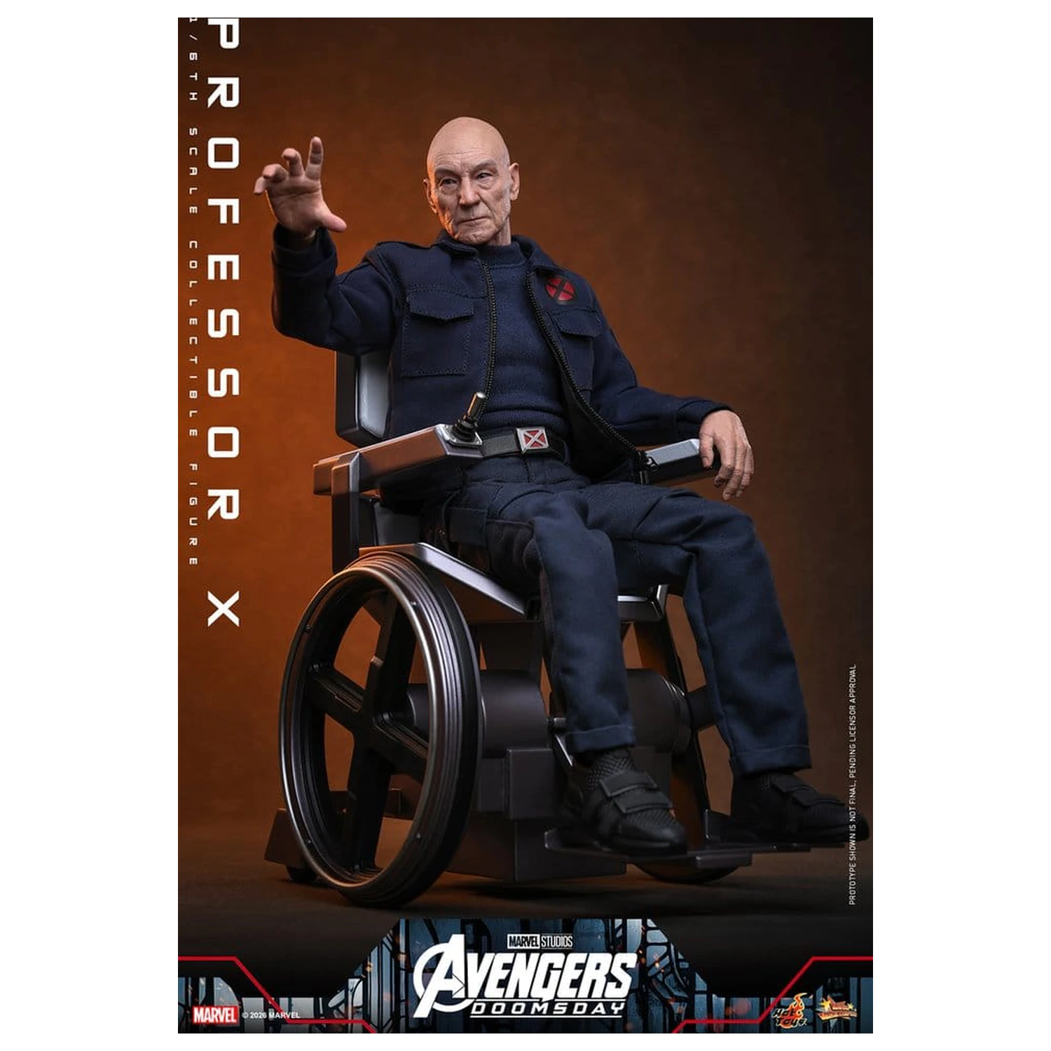 Marvel X-Men akčná figúrka 1/6 Professor X 25 cm produktová fotografia