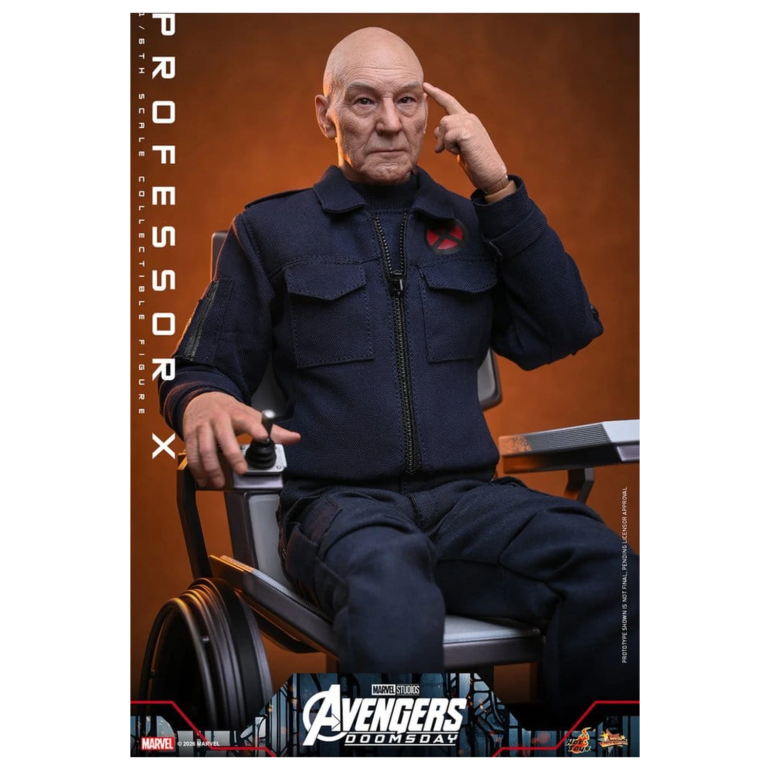 Marvel X-Men akčná figúrka 1/6 Professor X 25 cm produktová fotografia