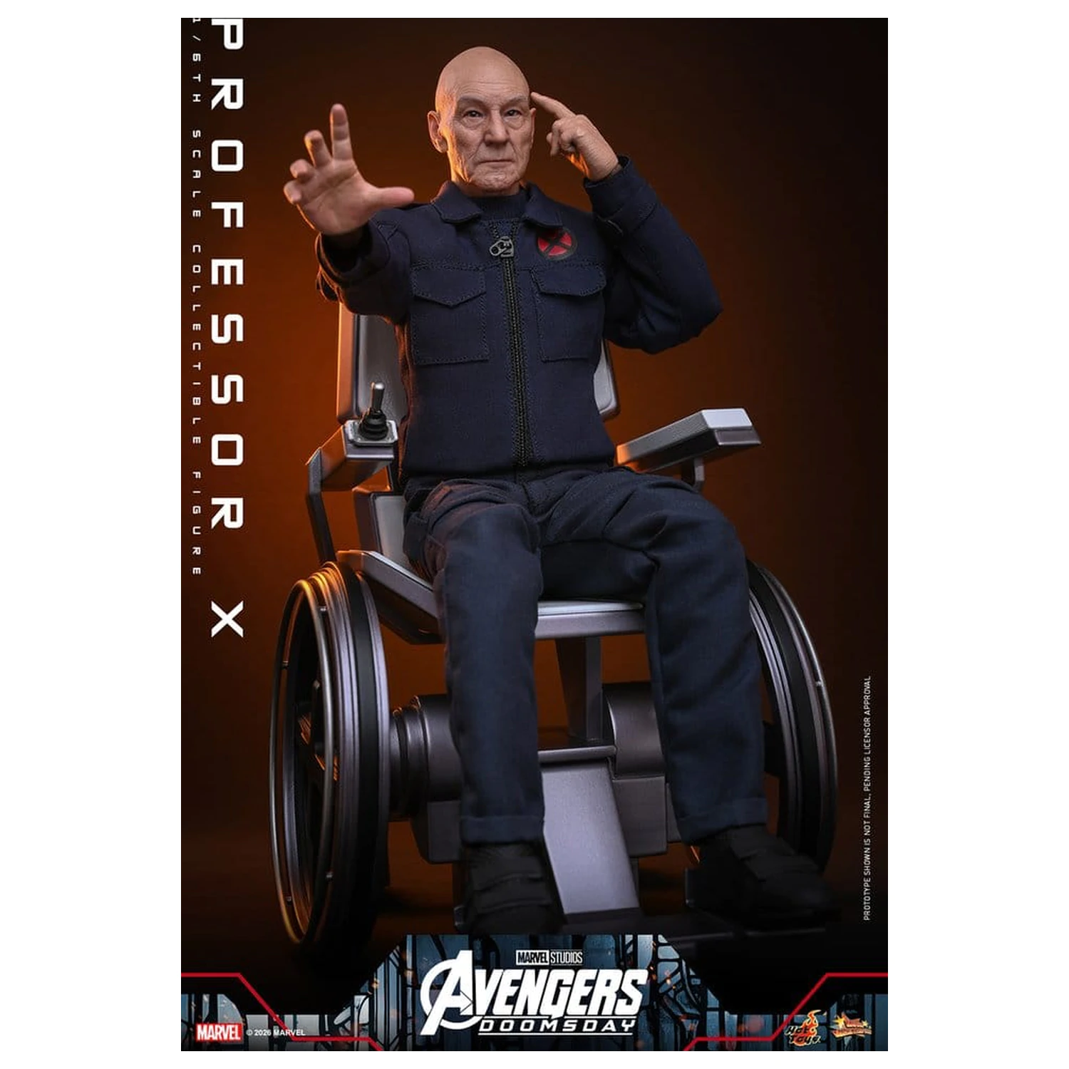 Marvel X-Men akčná figúrka 1/6 Professor X 25 cm produktová fotografia