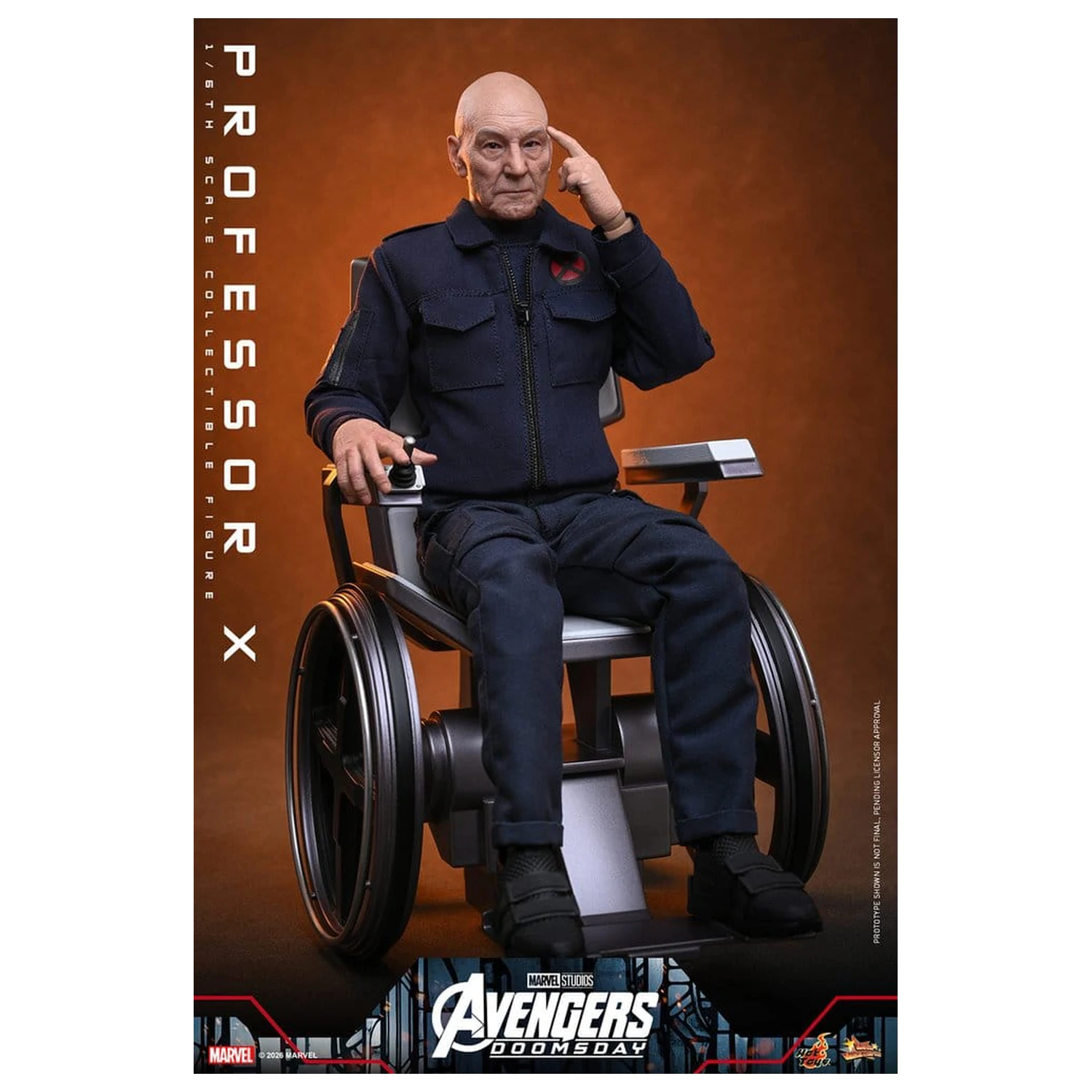 Marvel X-Men akčná figúrka 1/6 Professor X 25 cm produktová fotografia