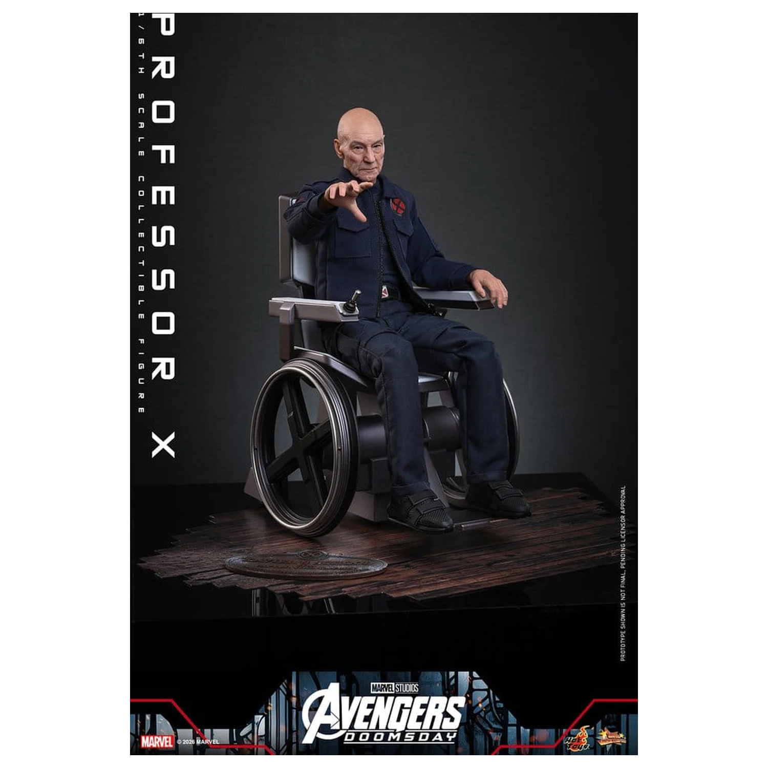 Marvel X-Men akčná figúrka 1/6 Professor X 25 cm produktová fotografia