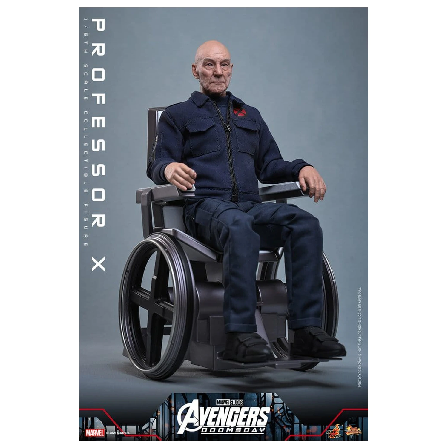 Marvel X-Men akčná figúrka 1/6 Professor X 25 cm produktová fotografia