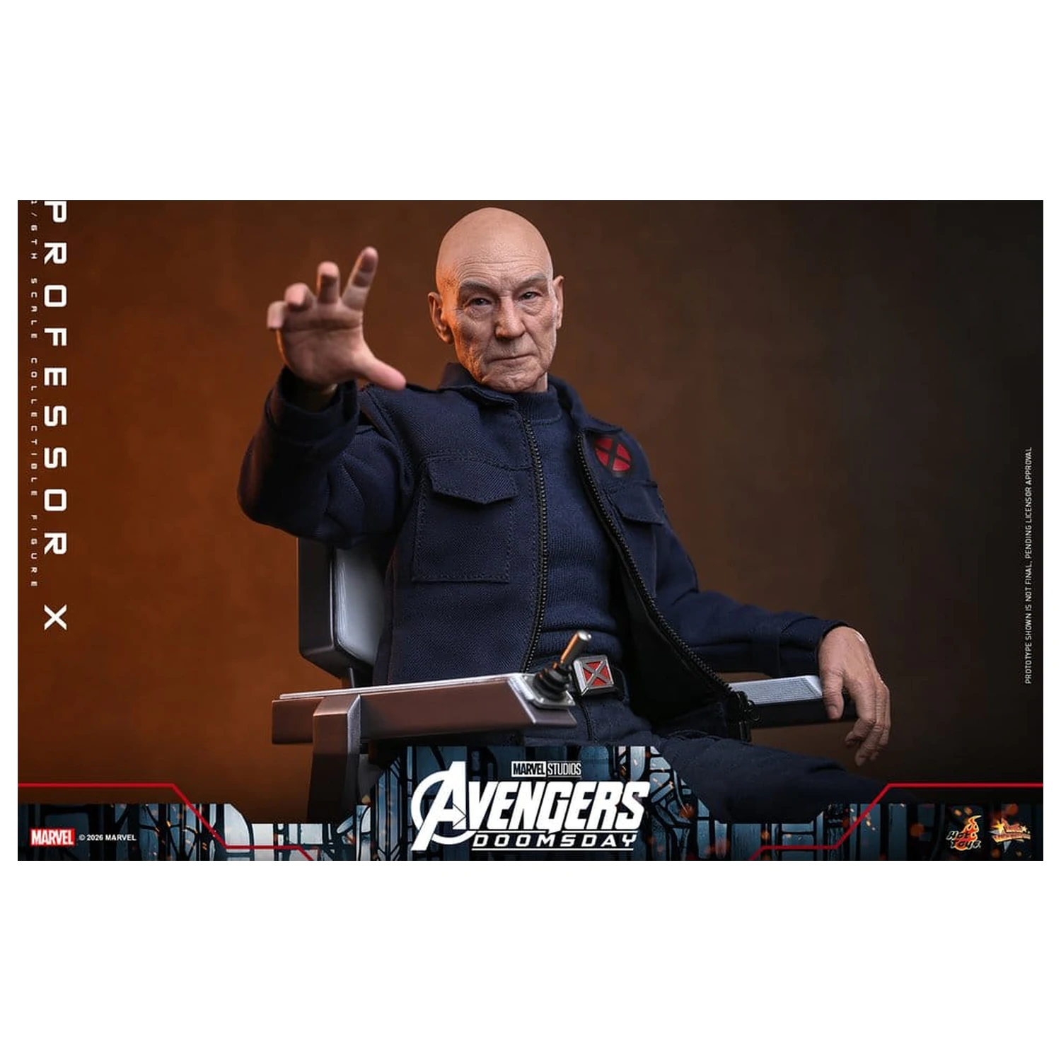Marvel X-Men akčná figúrka 1/6 Professor X 25 cm produktová fotografia