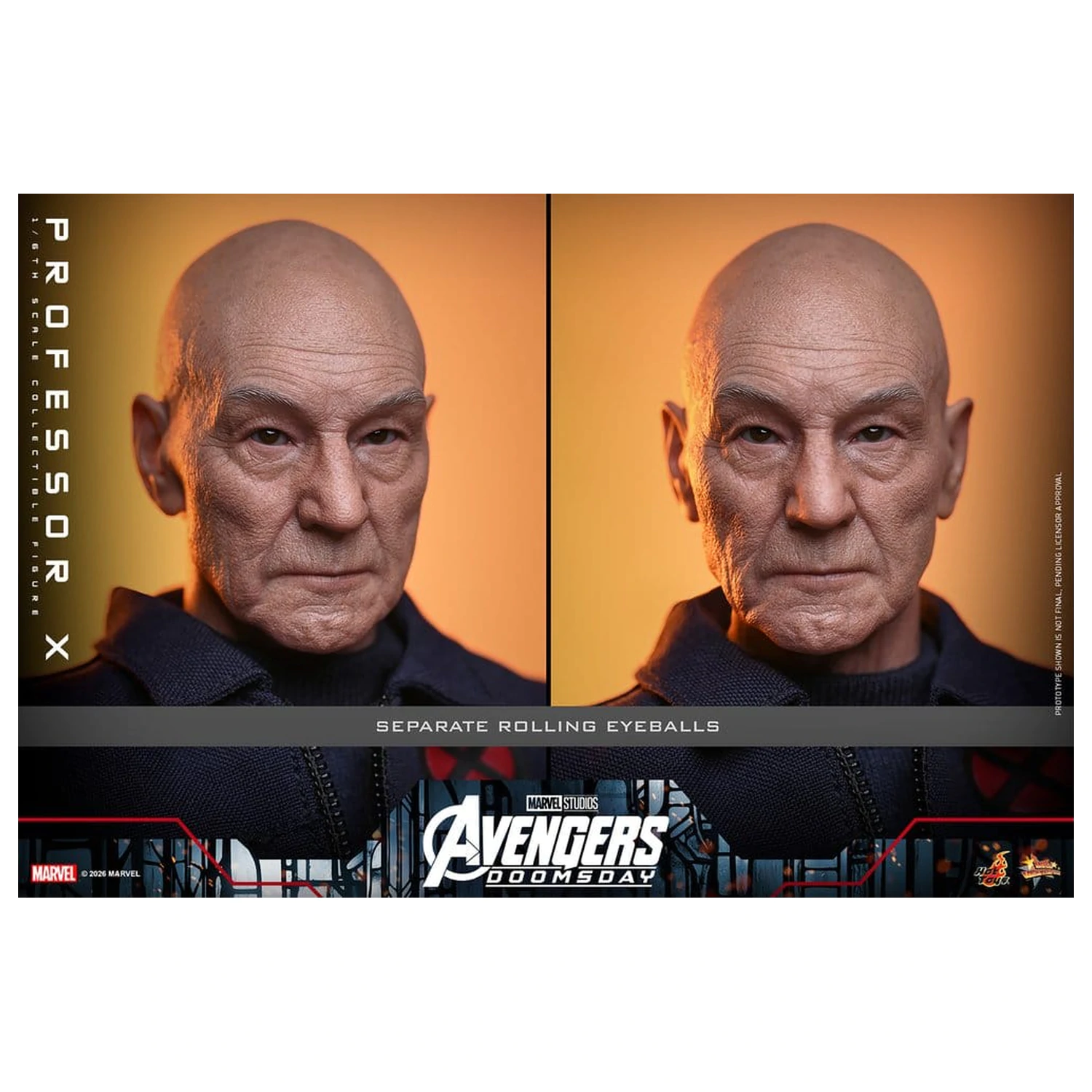Marvel X-Men akčná figúrka 1/6 Professor X 25 cm produktová fotografia