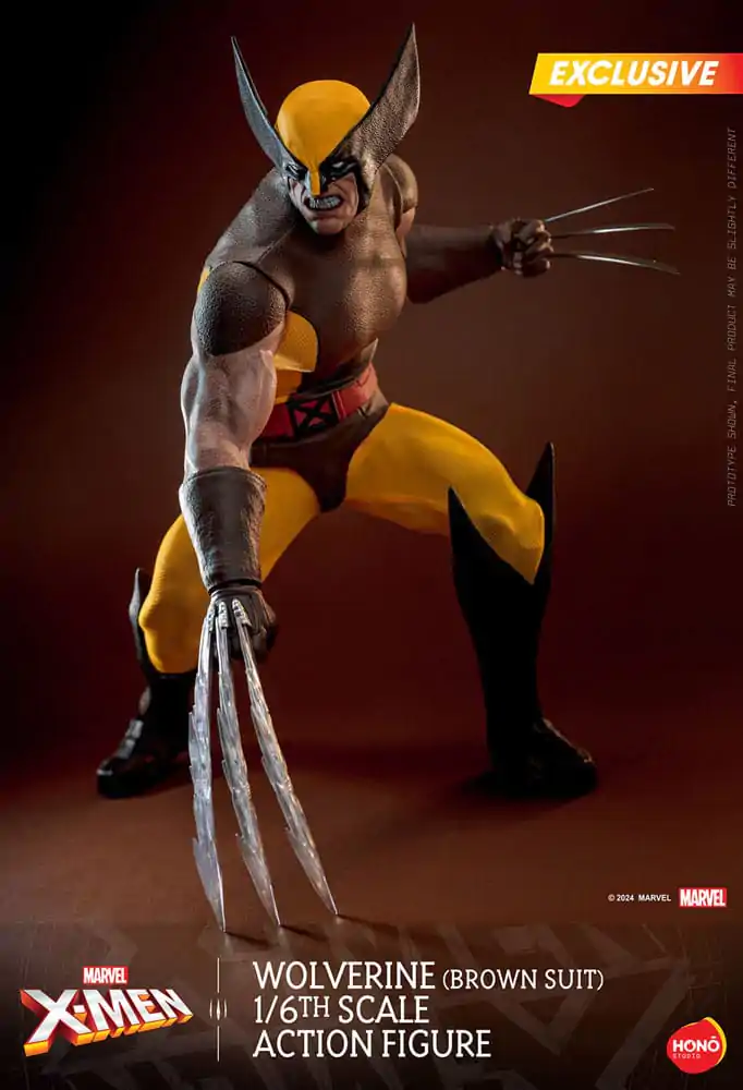 Marvel X-Men Akčná figúrka 1/6 Wolverine (Brown Suit) Exclusive 28 cm produktová fotografia