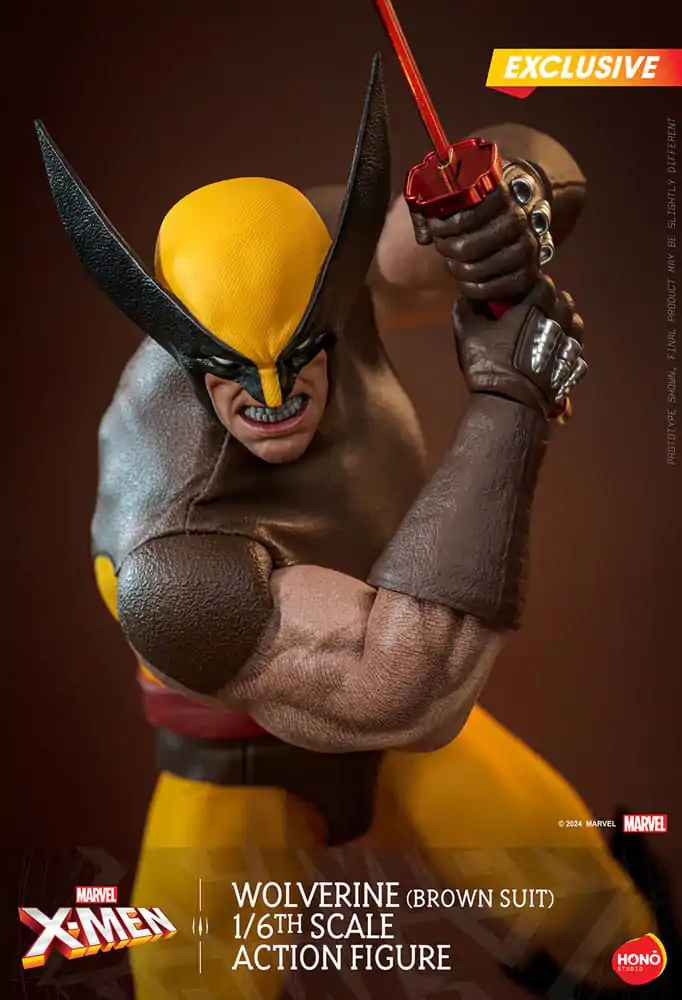 Marvel X-Men Akčná figúrka 1/6 Wolverine (Brown Suit) Exclusive 28 cm produktová fotografia