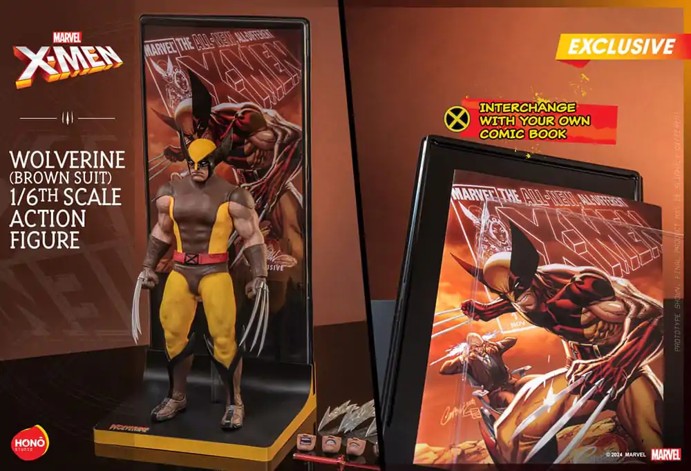 Marvel X-Men Akčná figúrka 1/6 Wolverine (Brown Suit) Exclusive 28 cm produktová fotografia