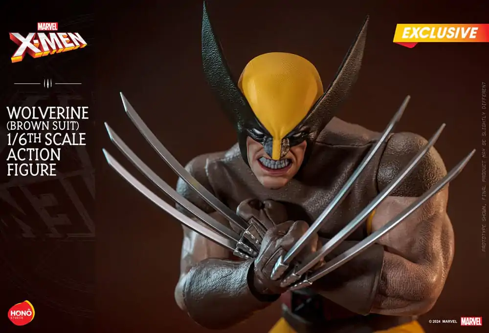 Marvel X-Men Akčná figúrka 1/6 Wolverine (Brown Suit) Exclusive 28 cm produktová fotografia