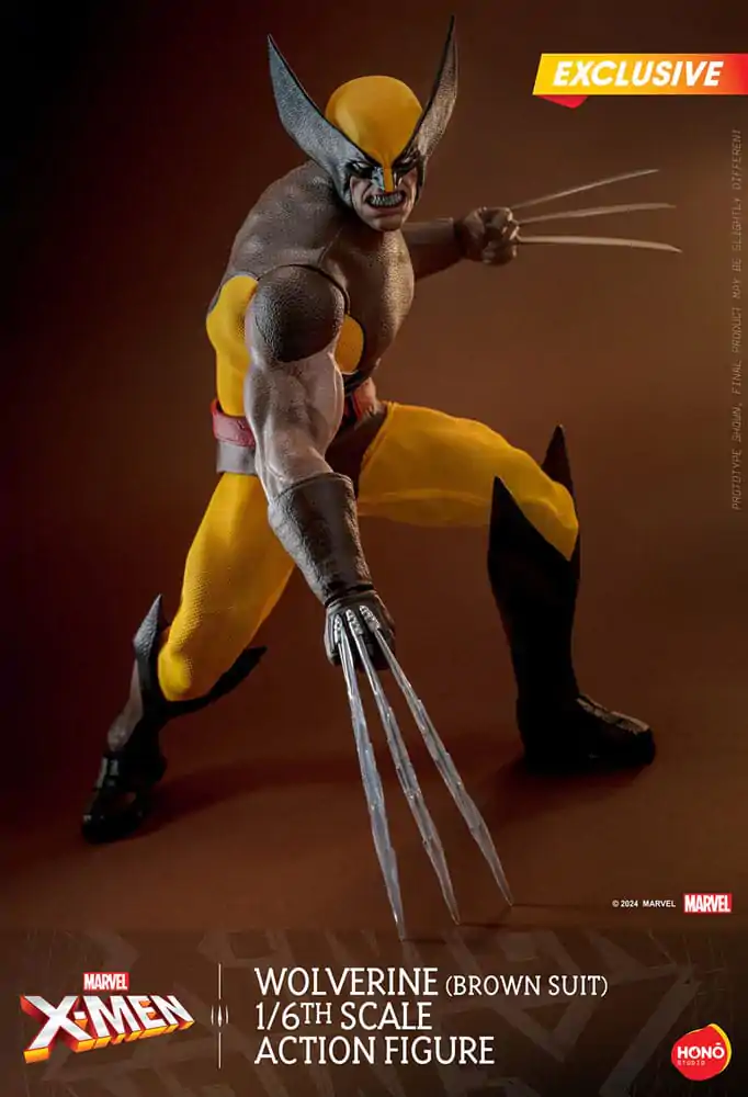 Marvel X-Men Akčná figúrka 1/6 Wolverine (Brown Suit) Exclusive 28 cm produktová fotografia