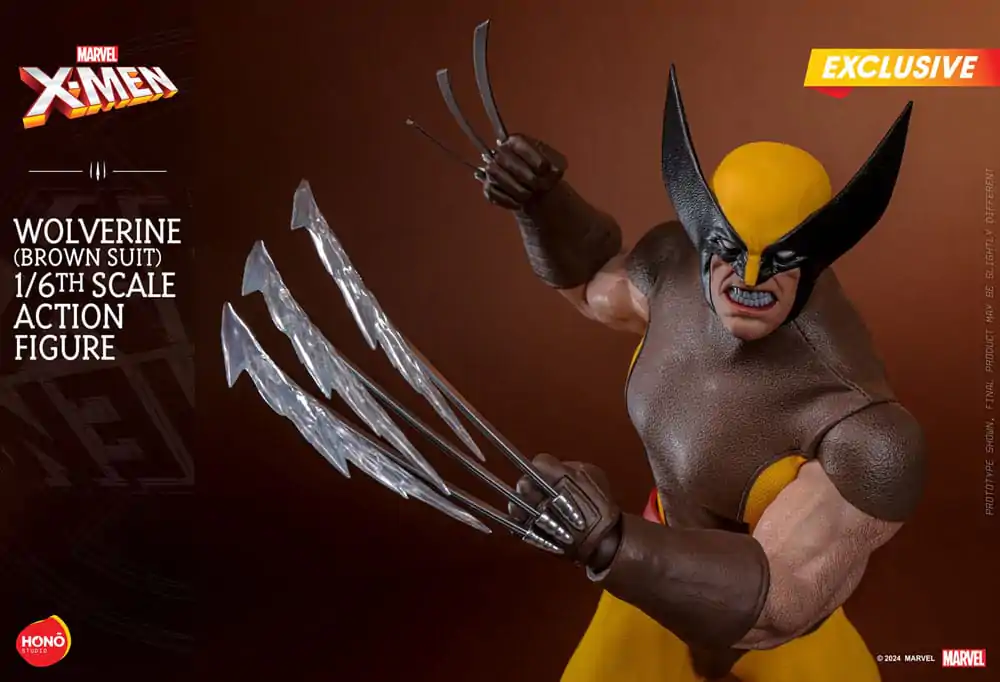 Marvel X-Men Akčná figúrka 1/6 Wolverine (Brown Suit) Exclusive 28 cm produktová fotografia