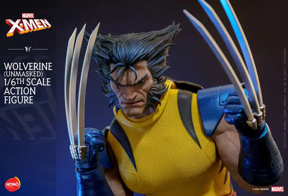 Marvel X-Men Akčná figúrka 1/6 Wolverine (bez masky) 28 cm termékfotó