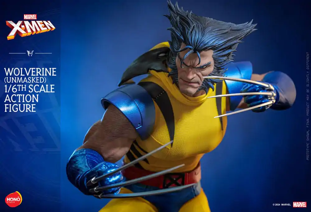 Marvel X-Men Akčná figúrka 1/6 Wolverine (bez masky) 28 cm termékfotó