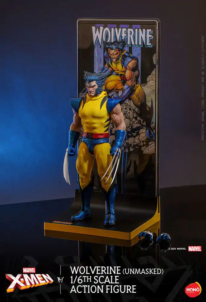 Marvel X-Men Akčná figúrka 1/6 Wolverine (bez masky) 28 cm termékfotó