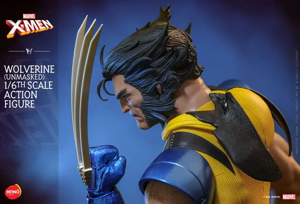 Marvel X-Men Akčná figúrka 1/6 Wolverine (bez masky) 28 cm termékfotó