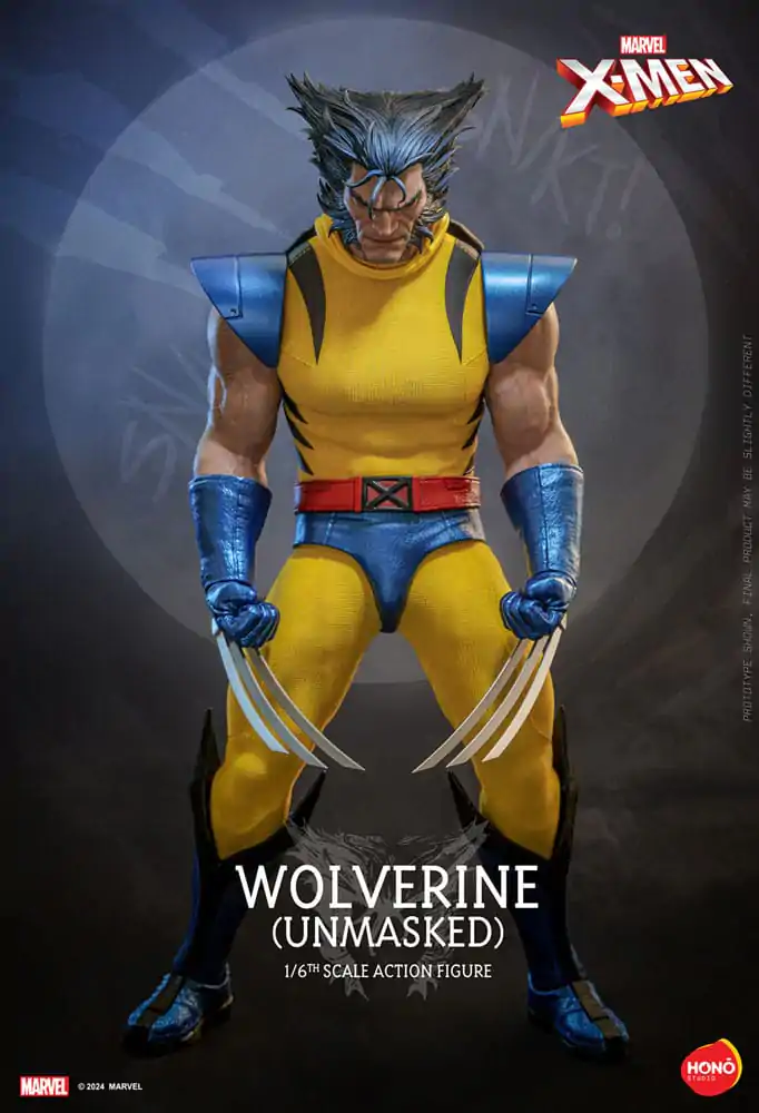 Marvel X-Men Akčná figúrka 1/6 Wolverine (bez masky) 28 cm termékfotó