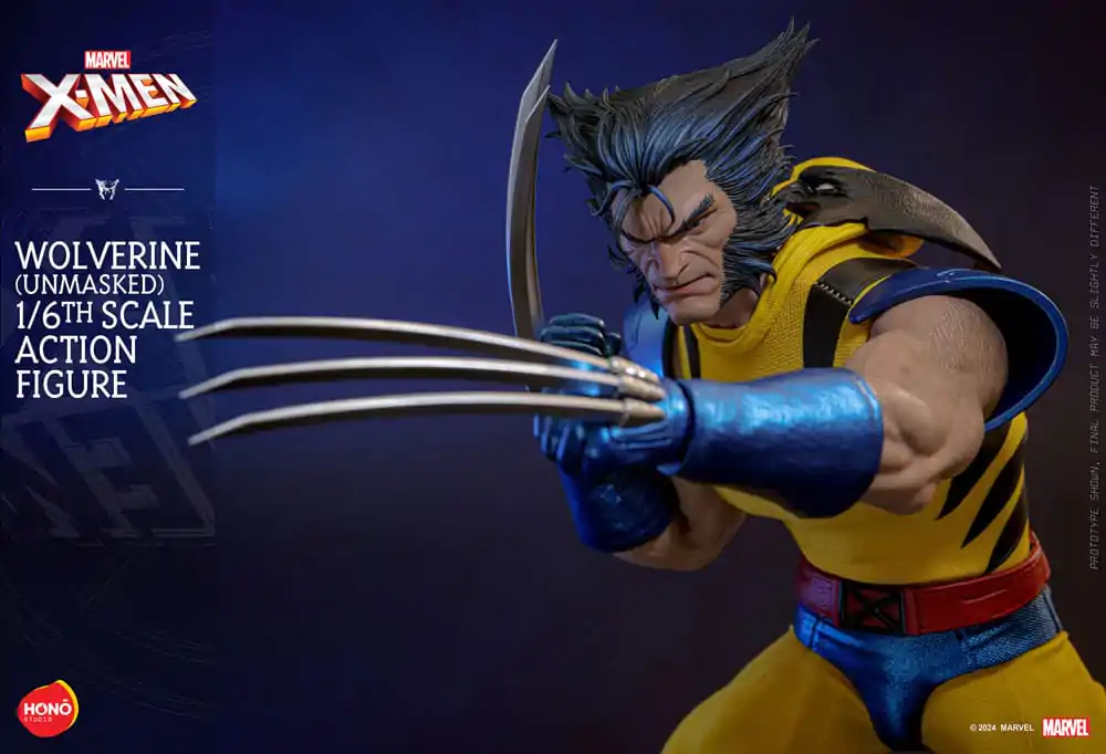 Marvel X-Men Akčná figúrka 1/6 Wolverine (bez masky) 28 cm termékfotó