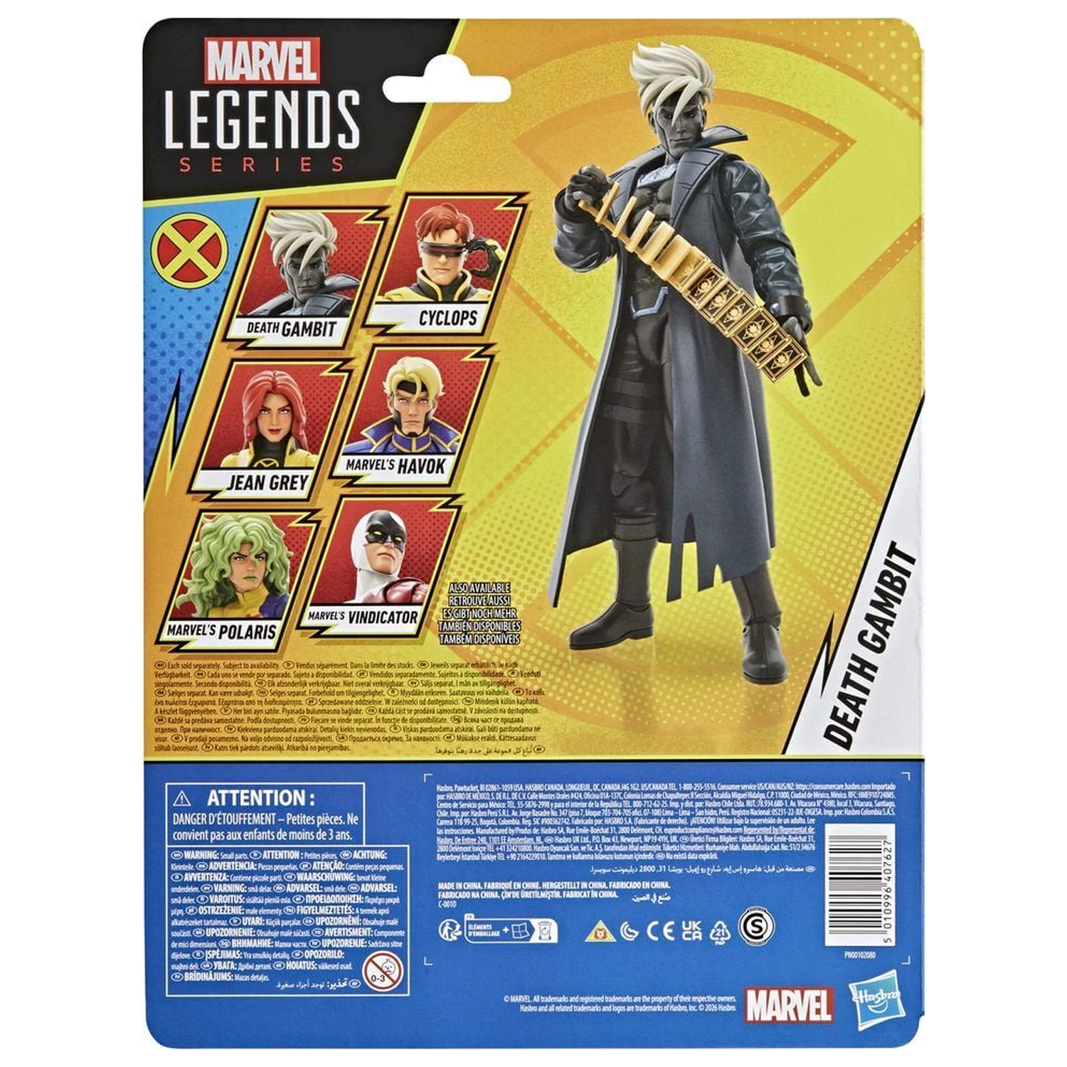 Marvel X-Men 97 Death Gambit figúrka 15cm produktová fotografia