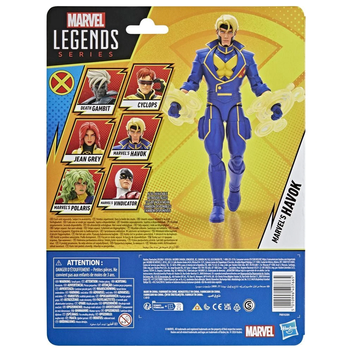 Figúrka Marvel X-Men 97 Havok 15 cm produktová fotografia