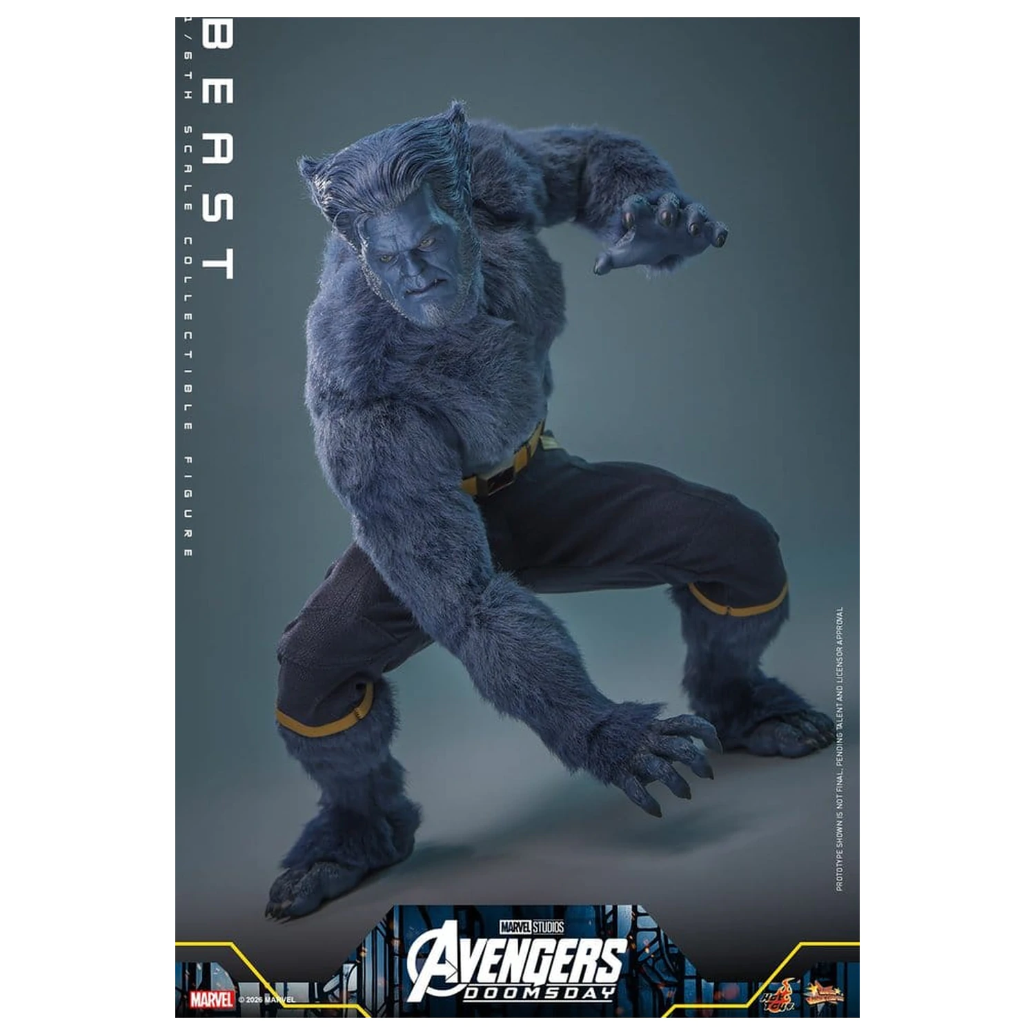 Marvel X-Men Movie Masterpiece akčná figúrka 1/6 Beast (Collector Edition) 33 cm produktová fotografia