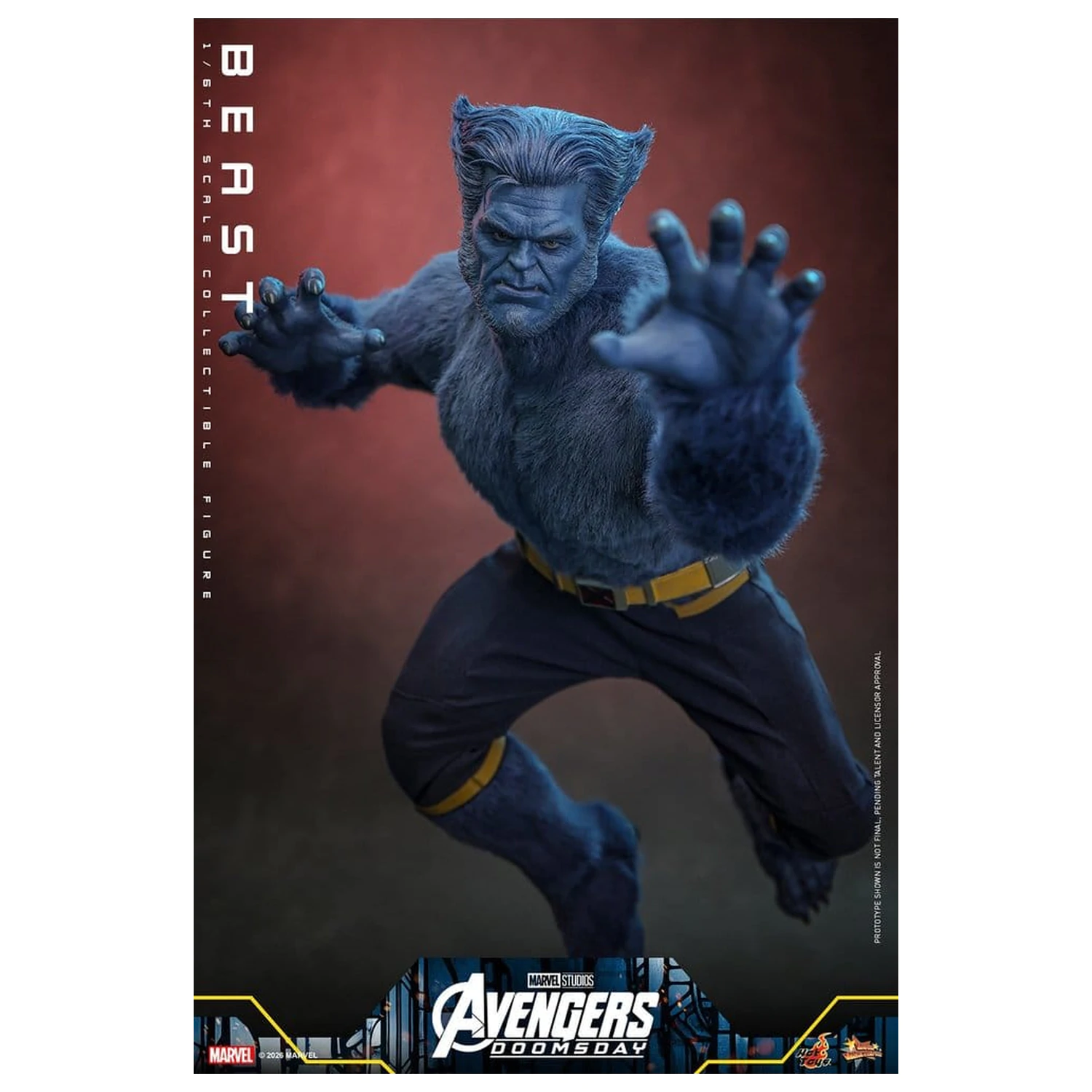Marvel X-Men Movie Masterpiece akčná figúrka 1/6 Beast (Collector Edition) 33 cm produktová fotografia