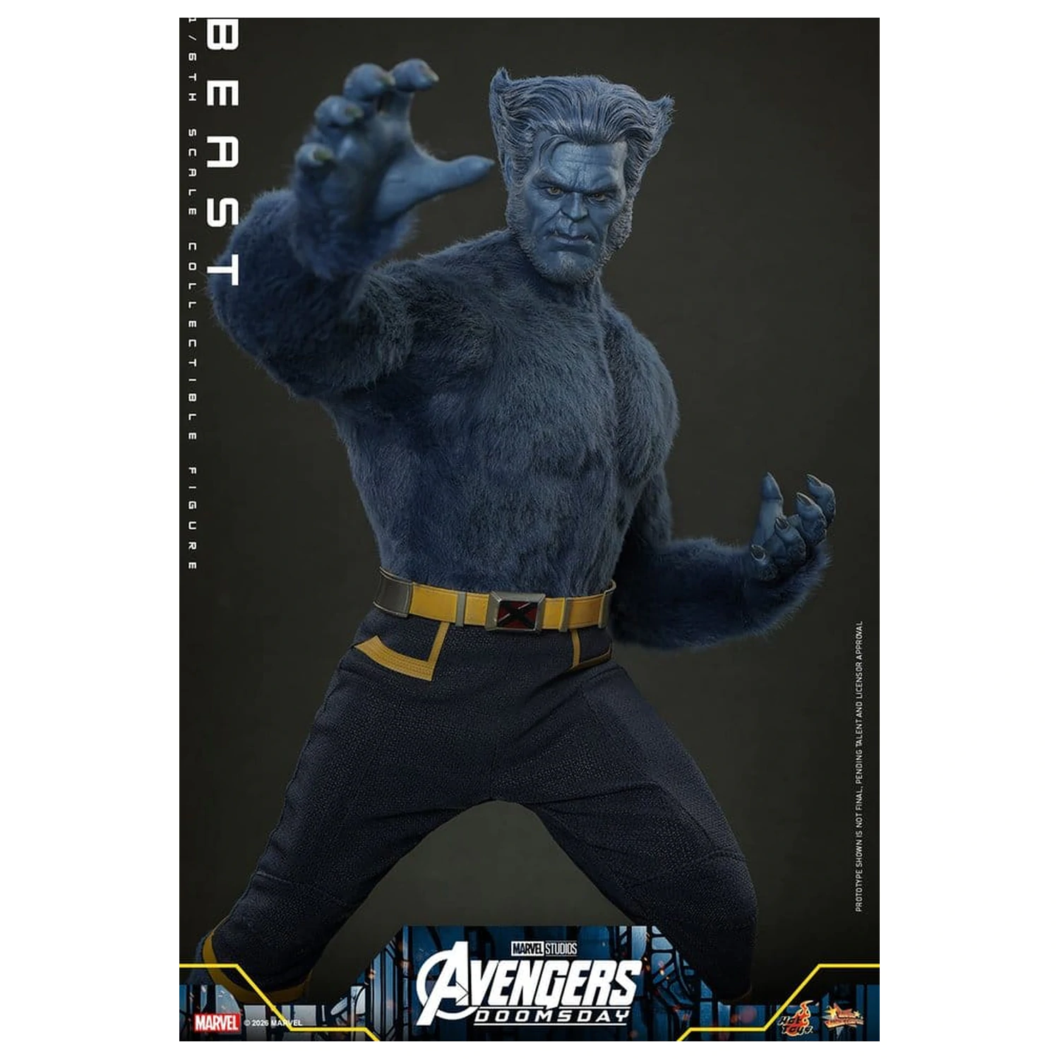 Marvel X-Men Movie Masterpiece akčná figúrka 1/6 Beast (Collector Edition) 33 cm produktová fotografia