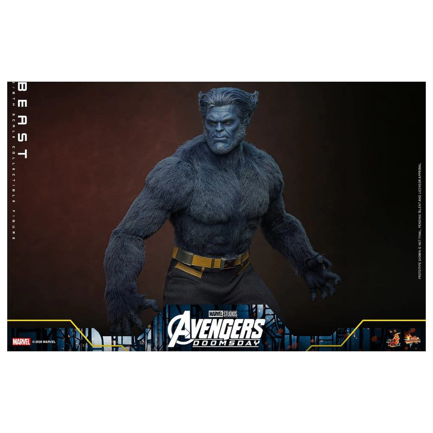 Marvel X-Men Movie Masterpiece akčná figúrka 1/6 Beast (Collector Edition) 33 cm produktová fotografia