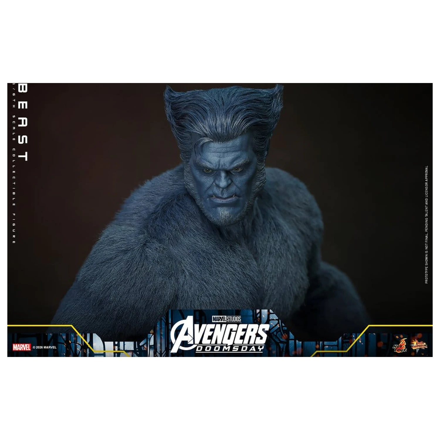 Marvel X-Men Movie Masterpiece akčná figúrka 1/6 Beast (Collector Edition) 33 cm produktová fotografia