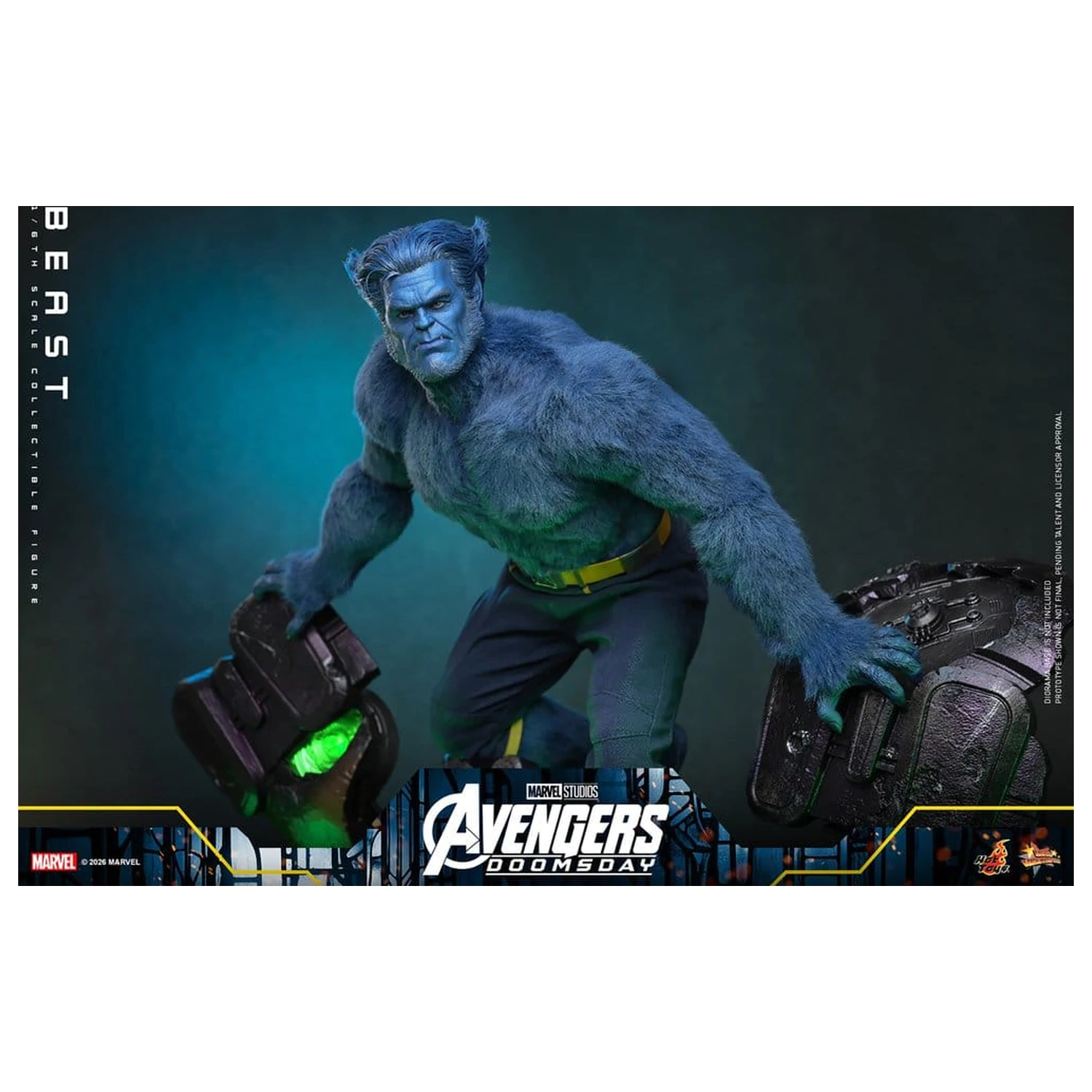 Marvel X-Men Movie Masterpiece akčná figúrka 1/6 Beast (Collector Edition) 33 cm produktová fotografia