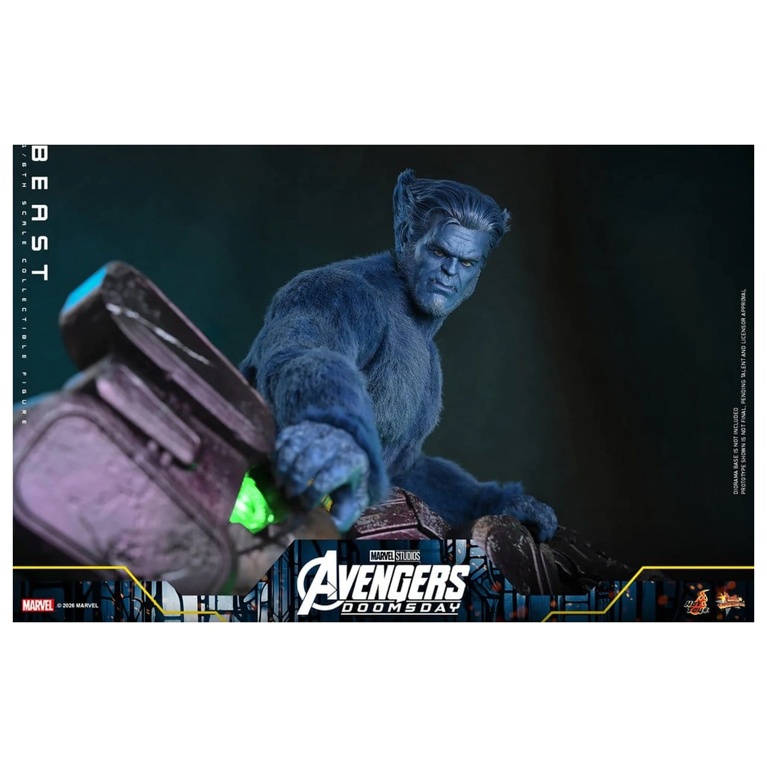 Marvel X-Men Movie Masterpiece akčná figúrka 1/6 Beast (Collector Edition) 33 cm produktová fotografia