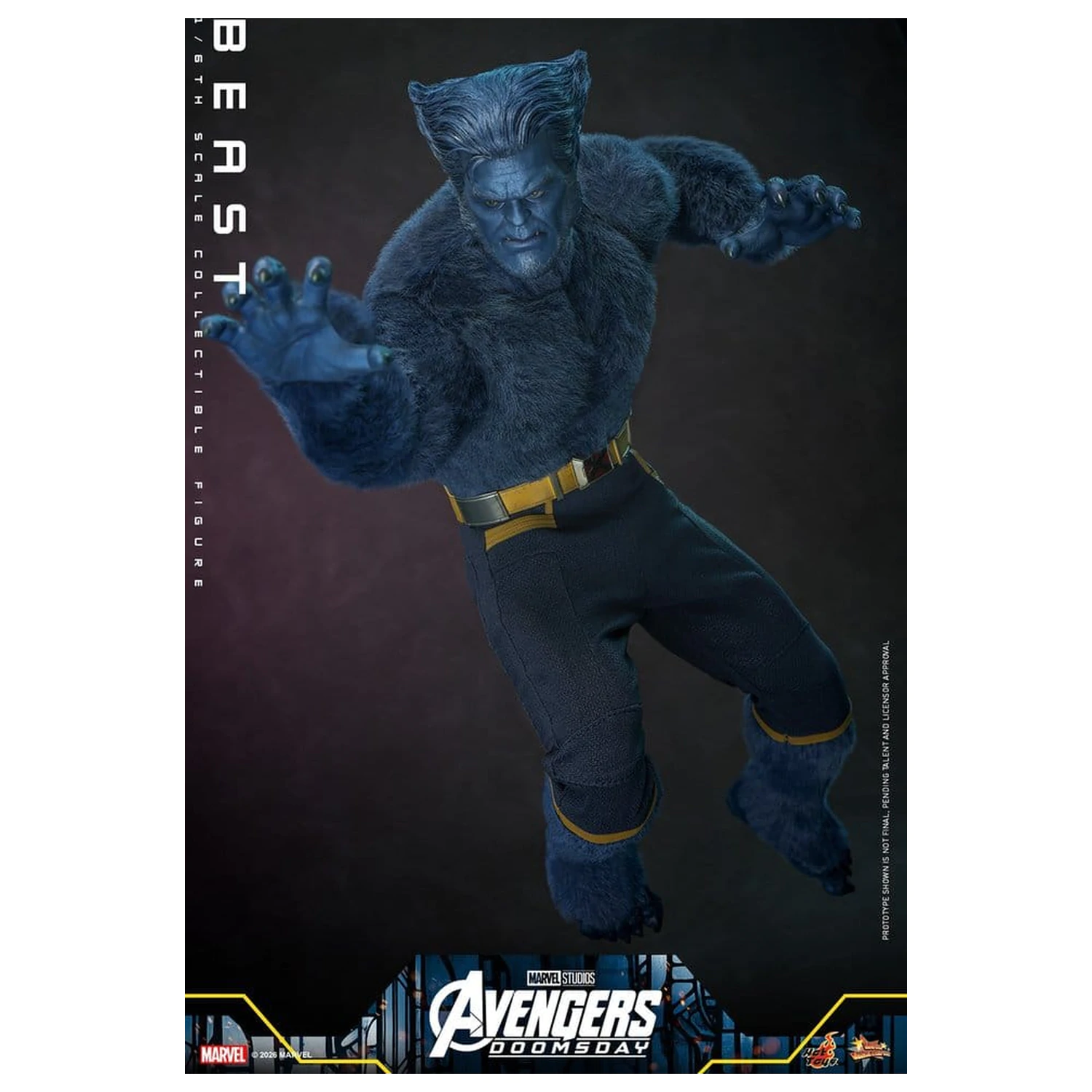 Marvel X-Men Movie Masterpiece akčná figúrka 1/6 Beast (Collector Edition) 33 cm produktová fotografia