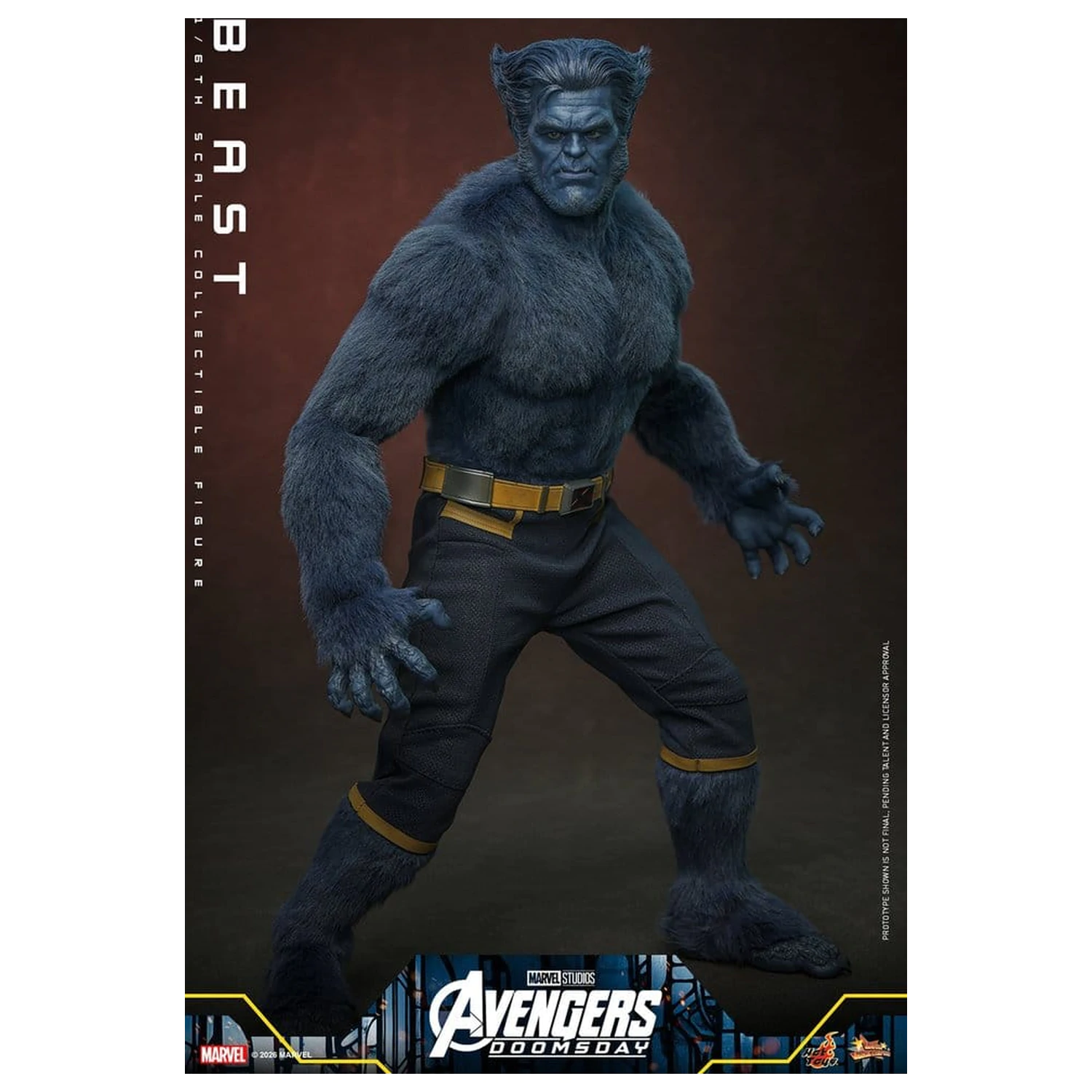 Marvel X-Men Movie Masterpiece akčná figúrka 1/6 Beast (Collector Edition) 33 cm produktová fotografia