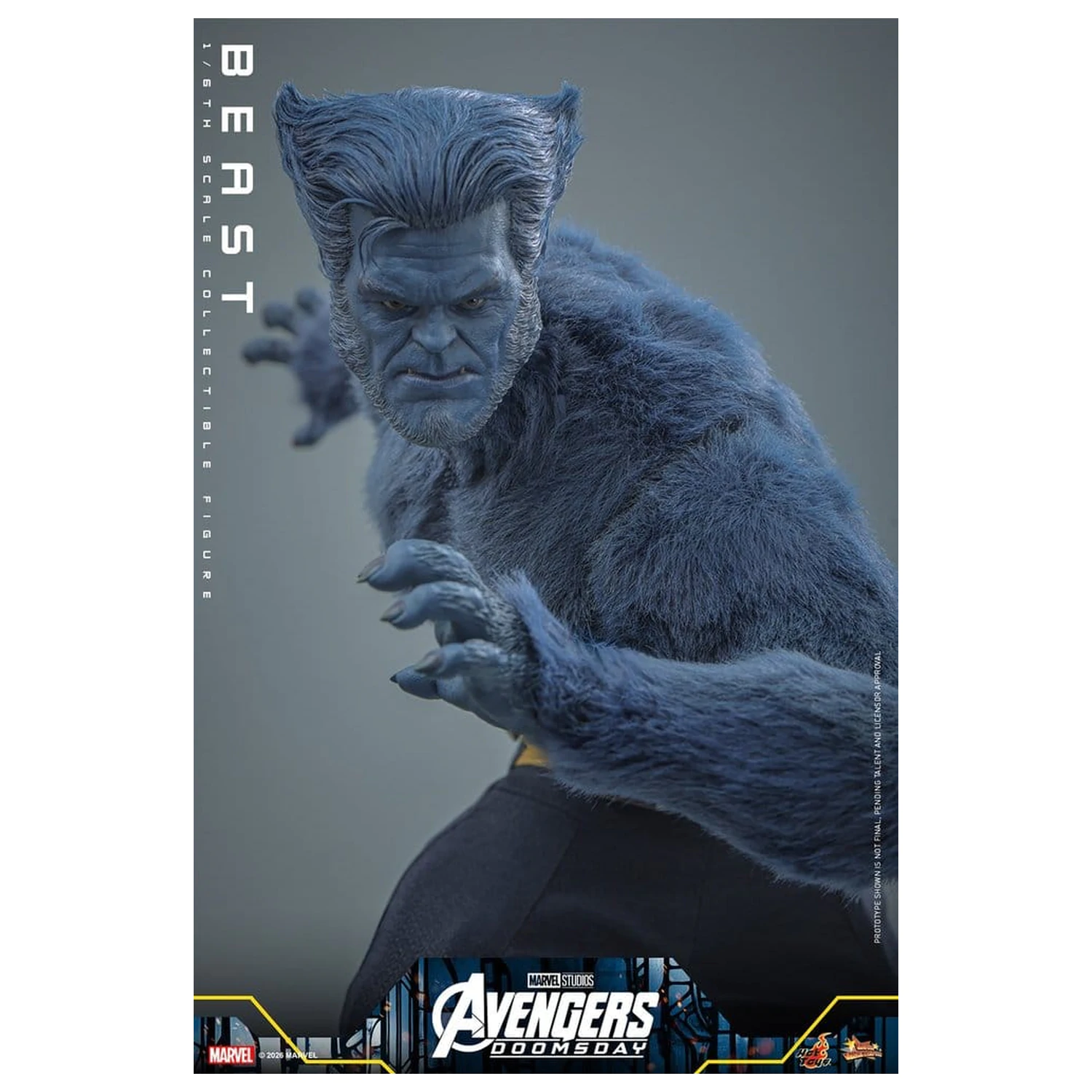 Marvel X-Men Movie Masterpiece akčná figúrka 1/6 Beast (Collector Edition) 33 cm produktová fotografia