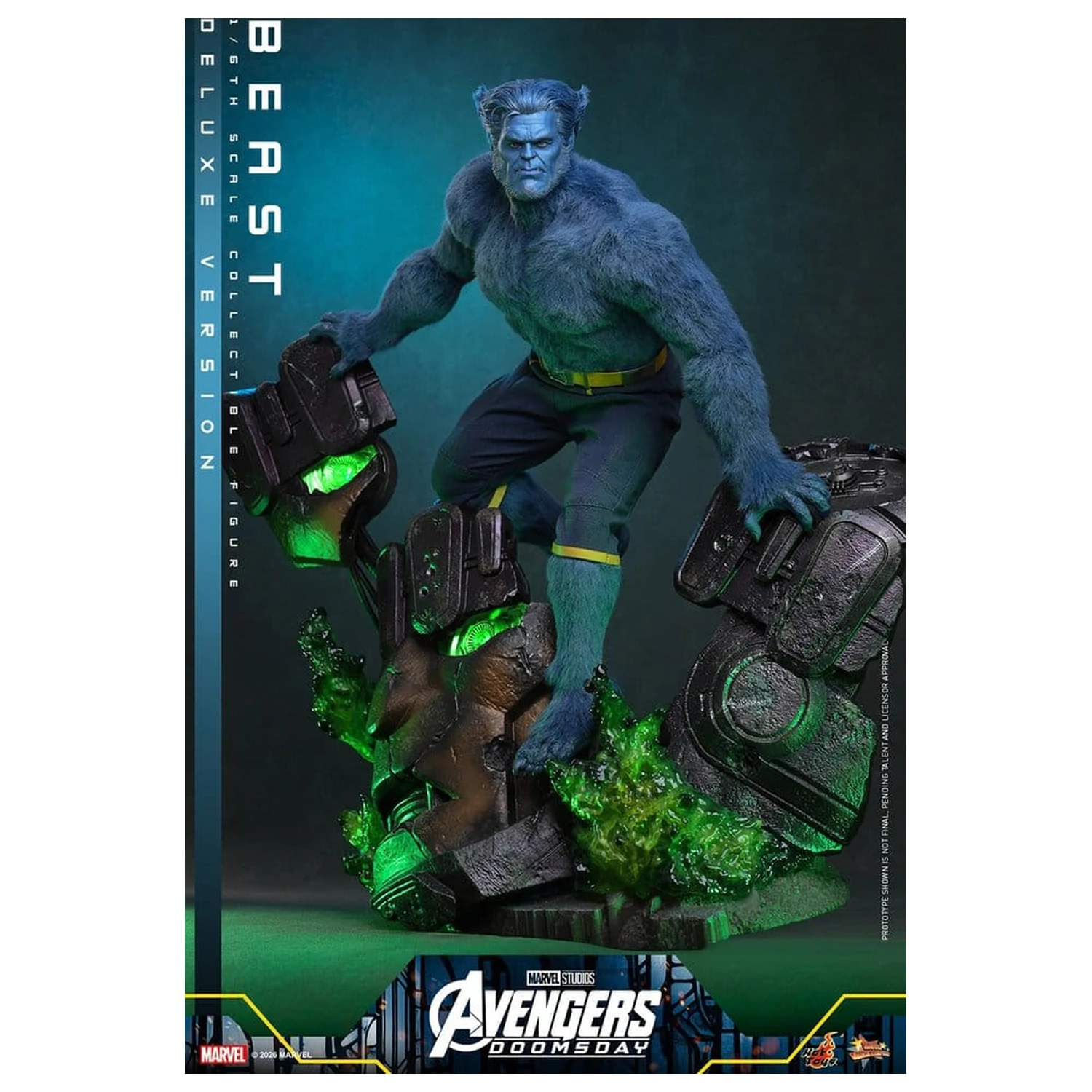 Marvel X-Men Movie Masterpiece akčná figúrka 1/6 Beast (Deluxe Version) 33 cm produktová fotografia