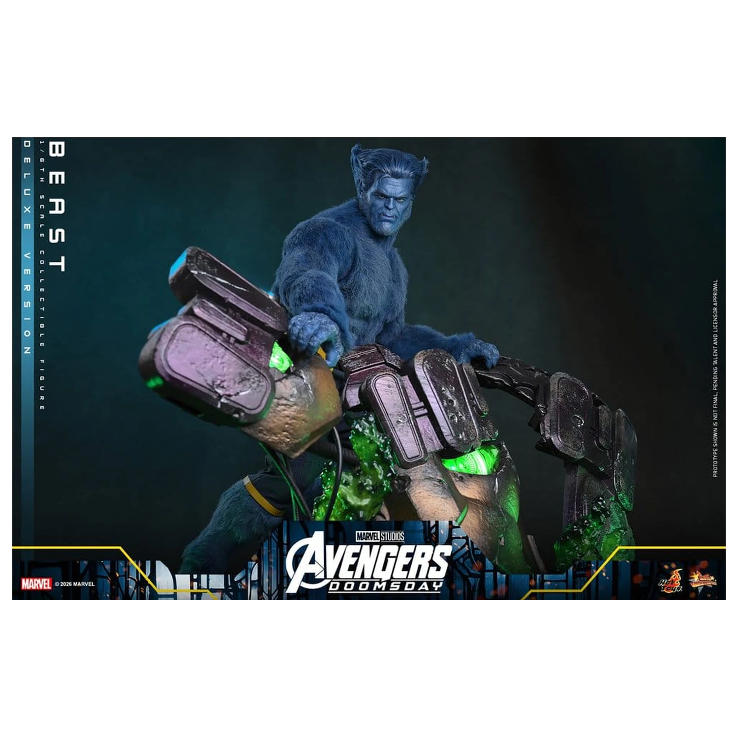 Marvel X-Men Movie Masterpiece akčná figúrka 1/6 Beast (Deluxe Version) 33 cm produktová fotografia