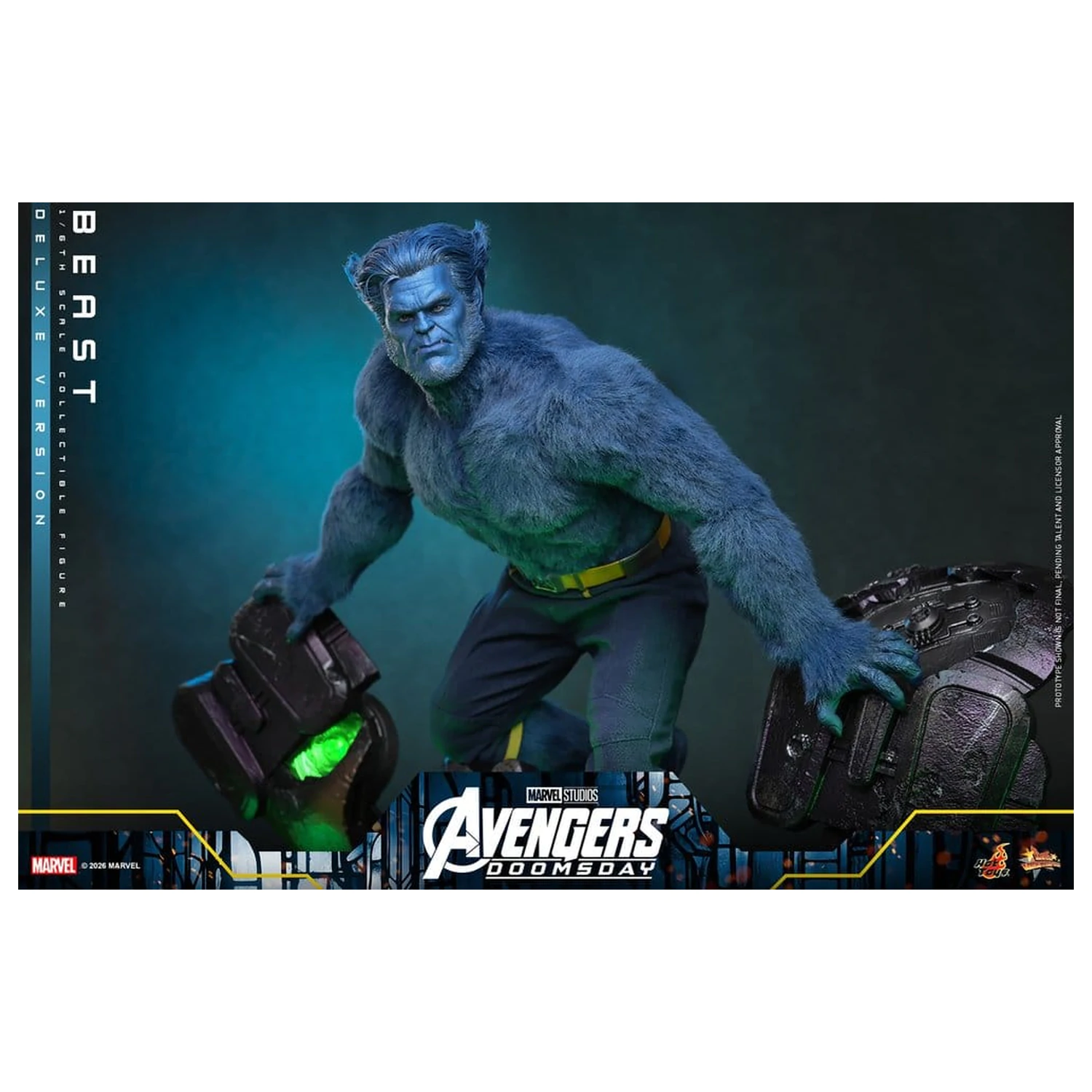 Marvel X-Men Movie Masterpiece akčná figúrka 1/6 Beast (Deluxe Version) 33 cm produktová fotografia