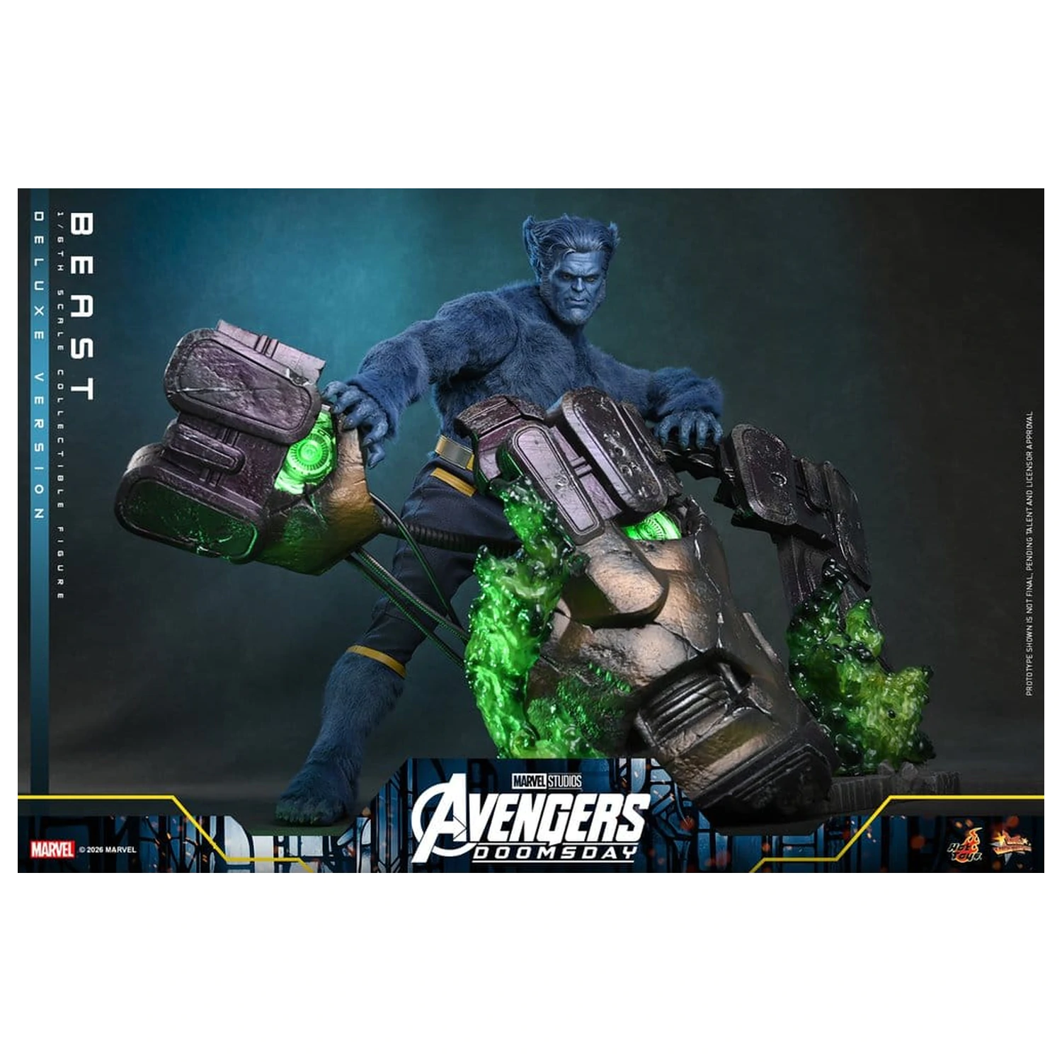 Marvel X-Men Movie Masterpiece akčná figúrka 1/6 Beast (Deluxe Version) 33 cm produktová fotografia