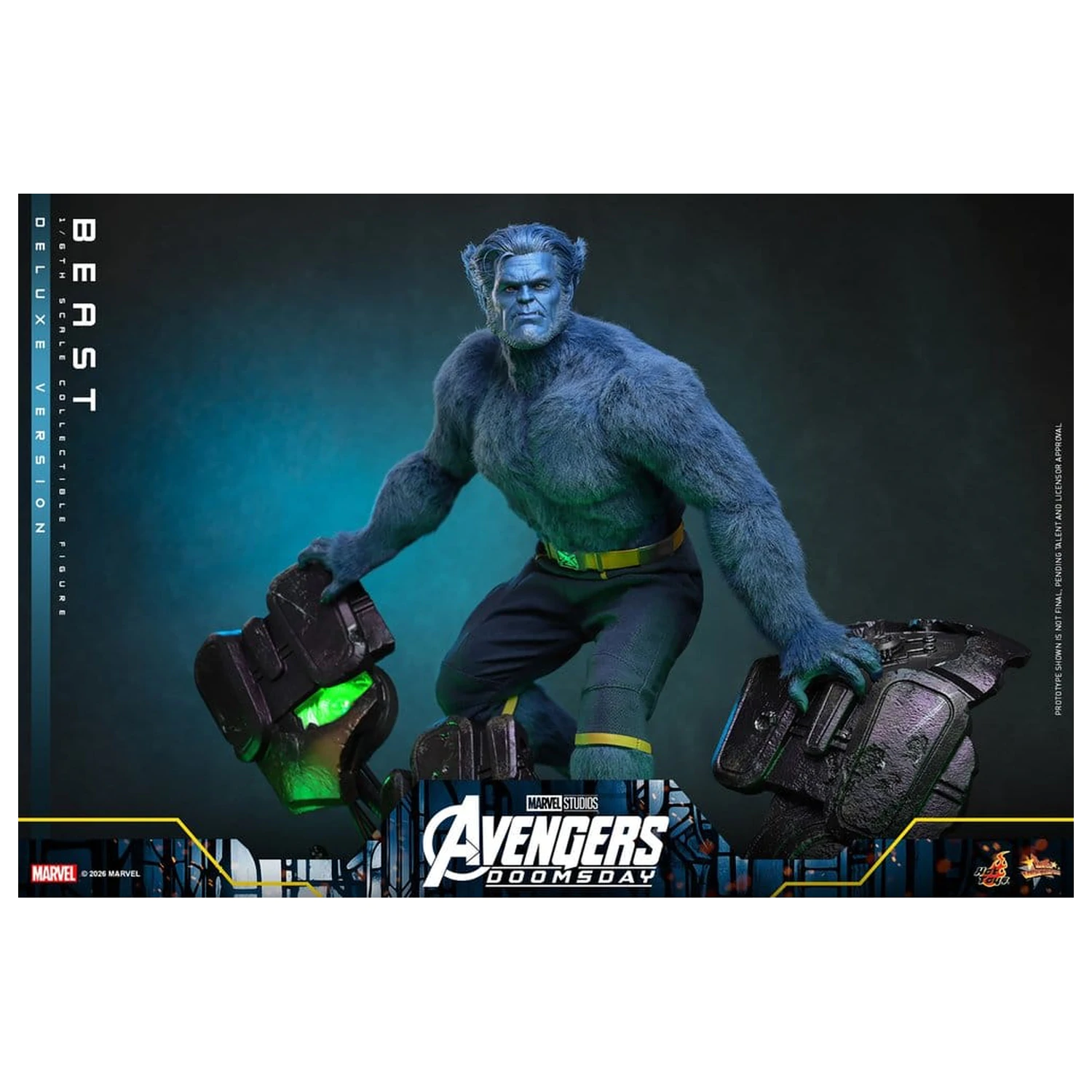 Marvel X-Men Movie Masterpiece akčná figúrka 1/6 Beast (Deluxe Version) 33 cm produktová fotografia