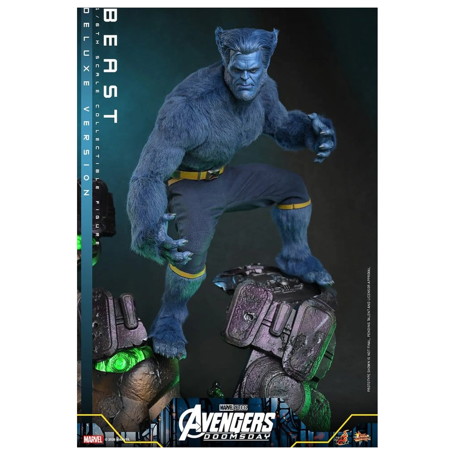 Marvel X-Men Movie Masterpiece akčná figúrka 1/6 Beast (Deluxe Version) 33 cm produktová fotografia