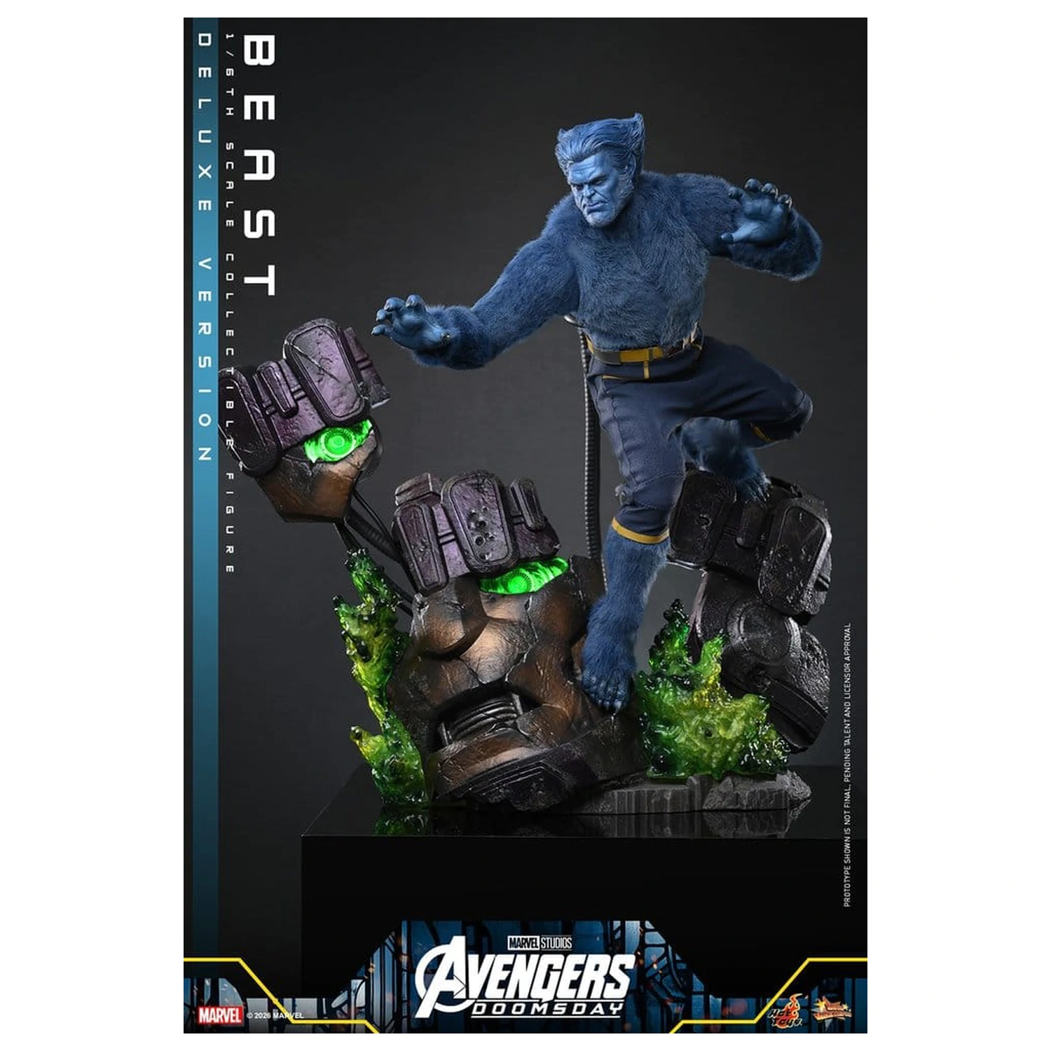 Marvel X-Men Movie Masterpiece akčná figúrka 1/6 Beast (Deluxe Version) 33 cm produktová fotografia