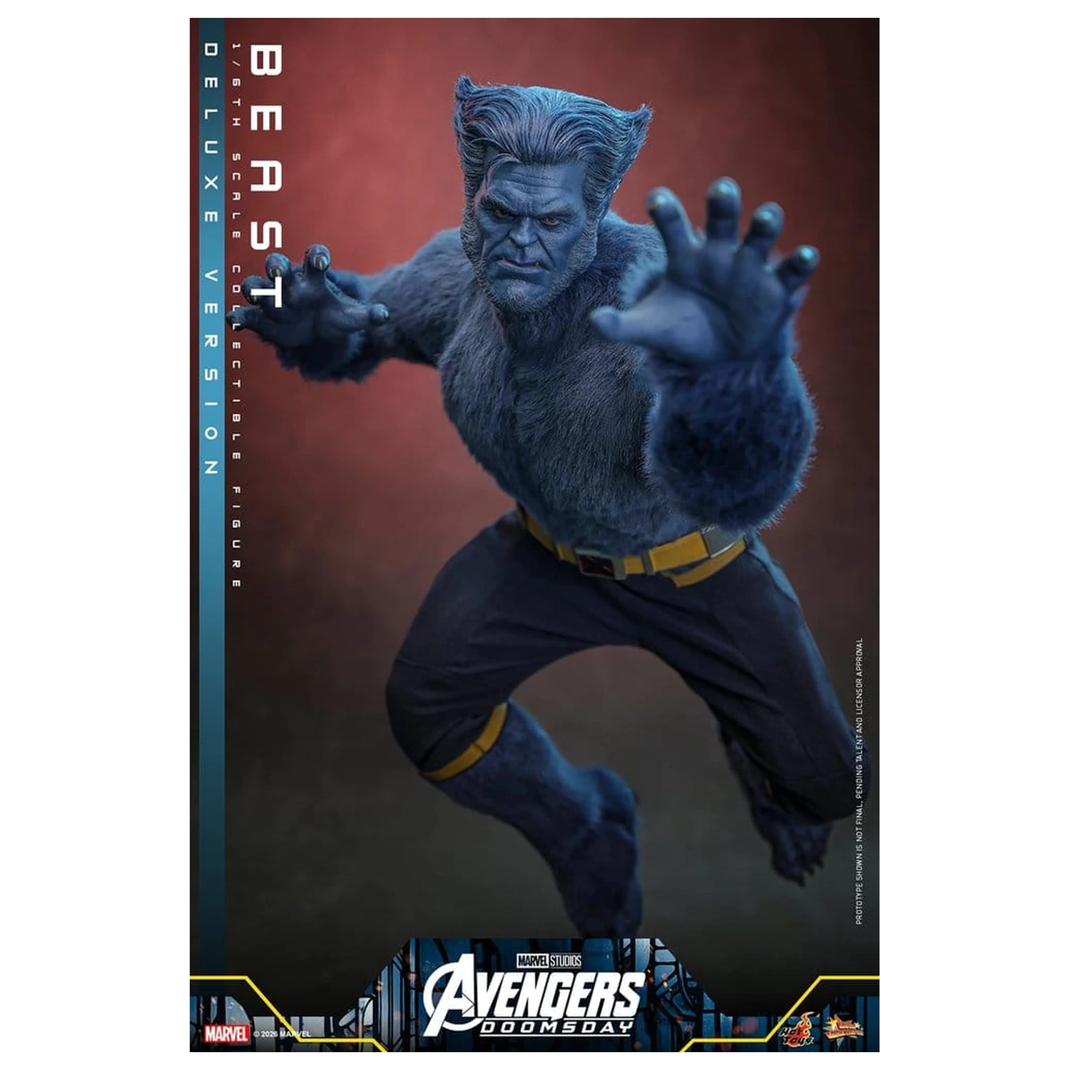 Marvel X-Men Movie Masterpiece akčná figúrka 1/6 Beast (Deluxe Version) 33 cm produktová fotografia