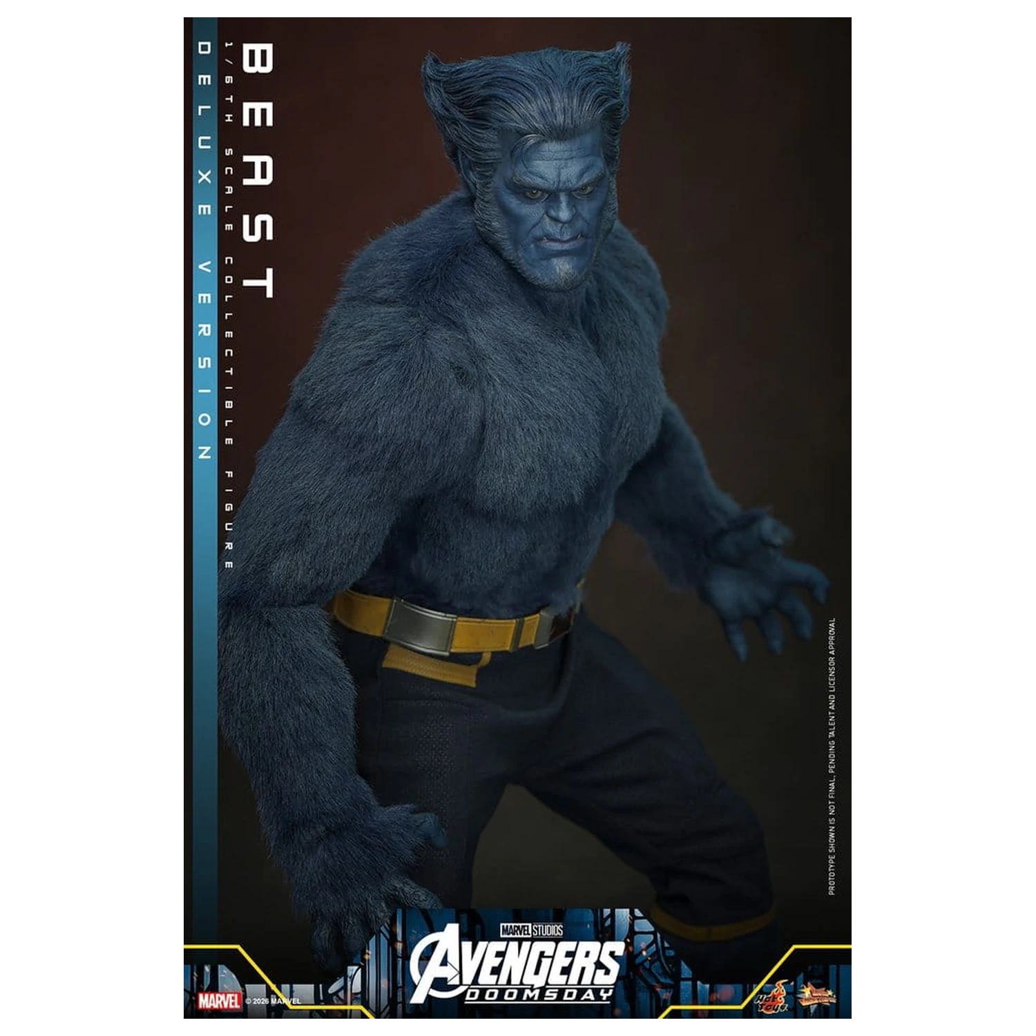 Marvel X-Men Movie Masterpiece akčná figúrka 1/6 Beast (Deluxe Version) 33 cm produktová fotografia