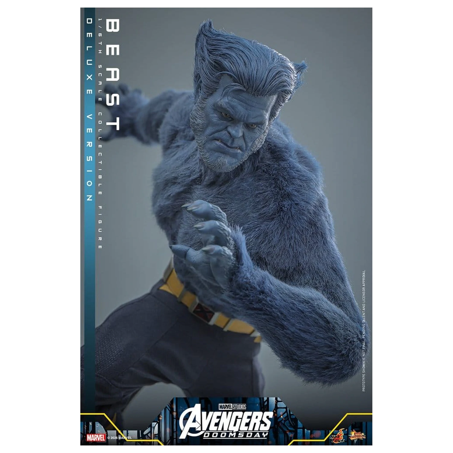 Marvel X-Men Movie Masterpiece akčná figúrka 1/6 Beast (Deluxe Version) 33 cm produktová fotografia