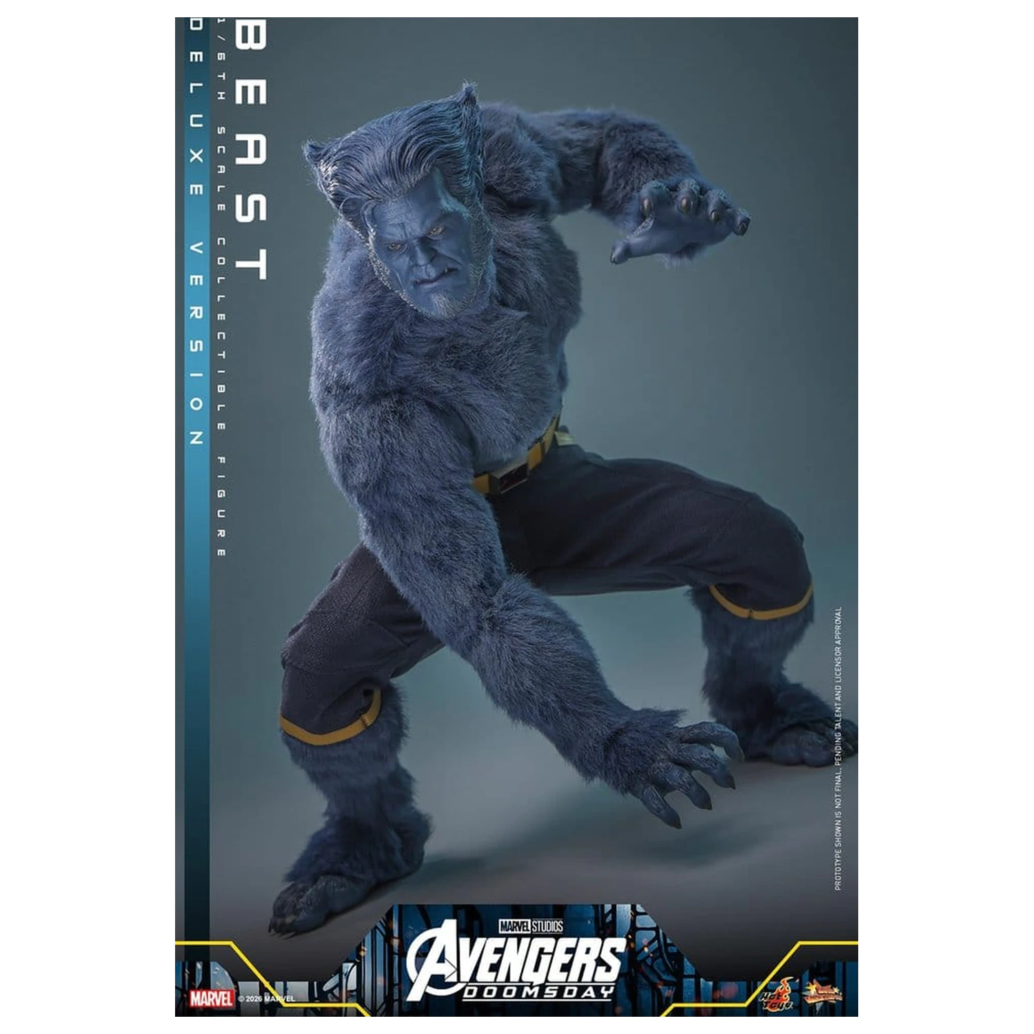 Marvel X-Men Movie Masterpiece akčná figúrka 1/6 Beast (Deluxe Version) 33 cm produktová fotografia