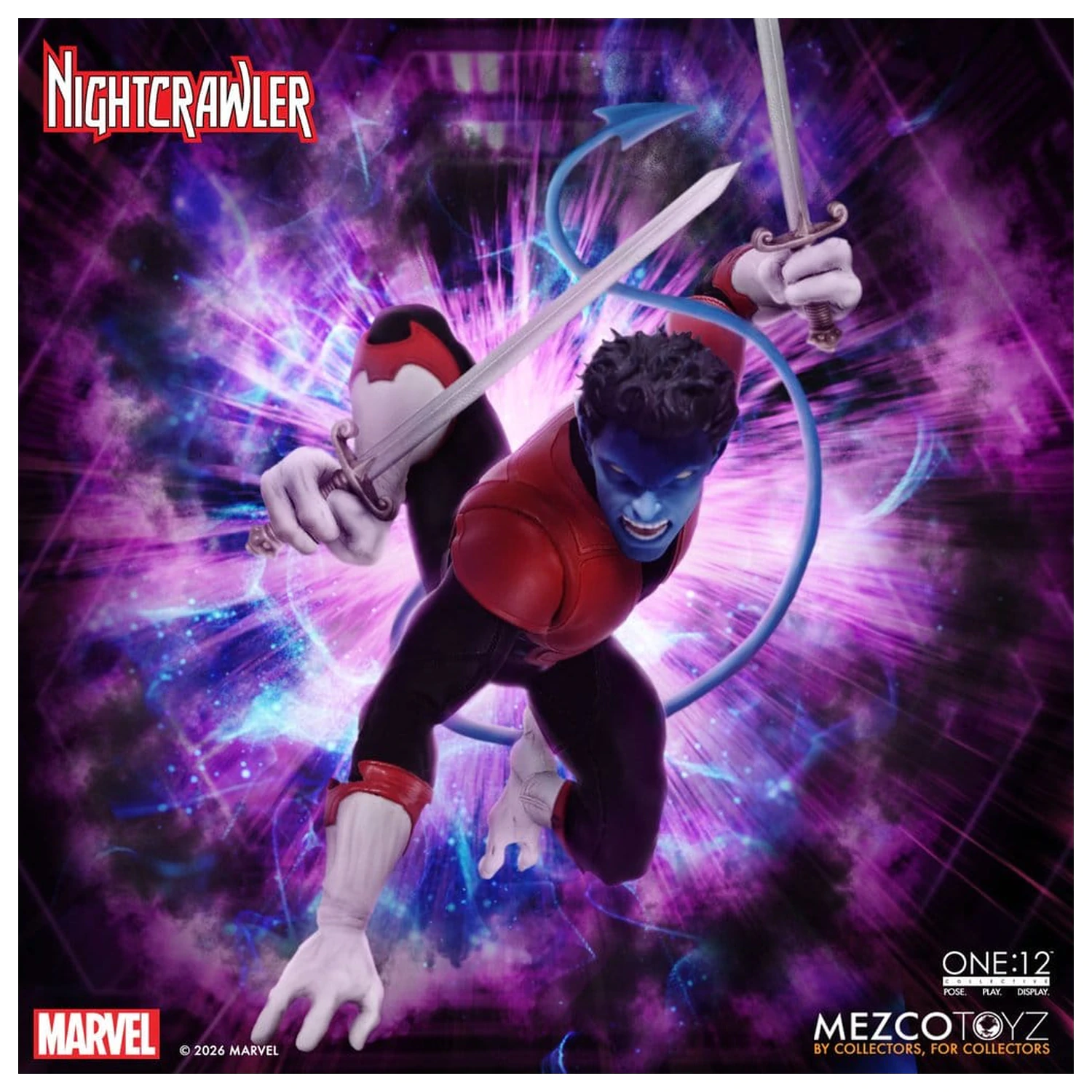Marvel X-Men One:12 Collective akčná figúrka 1/12 Nightcrawler 16 cm produktová fotografia