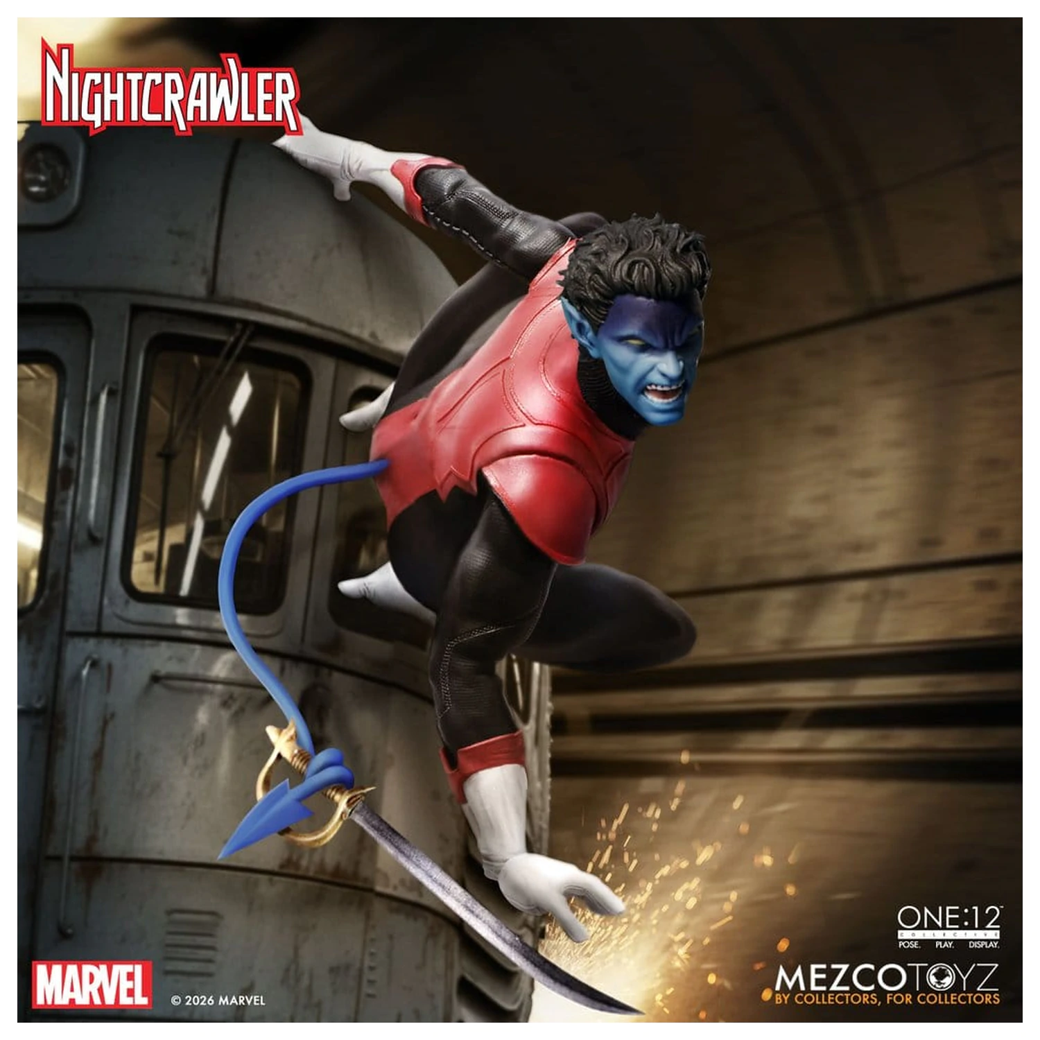 Marvel X-Men One:12 Collective akčná figúrka 1/12 Nightcrawler 16 cm produktová fotografia