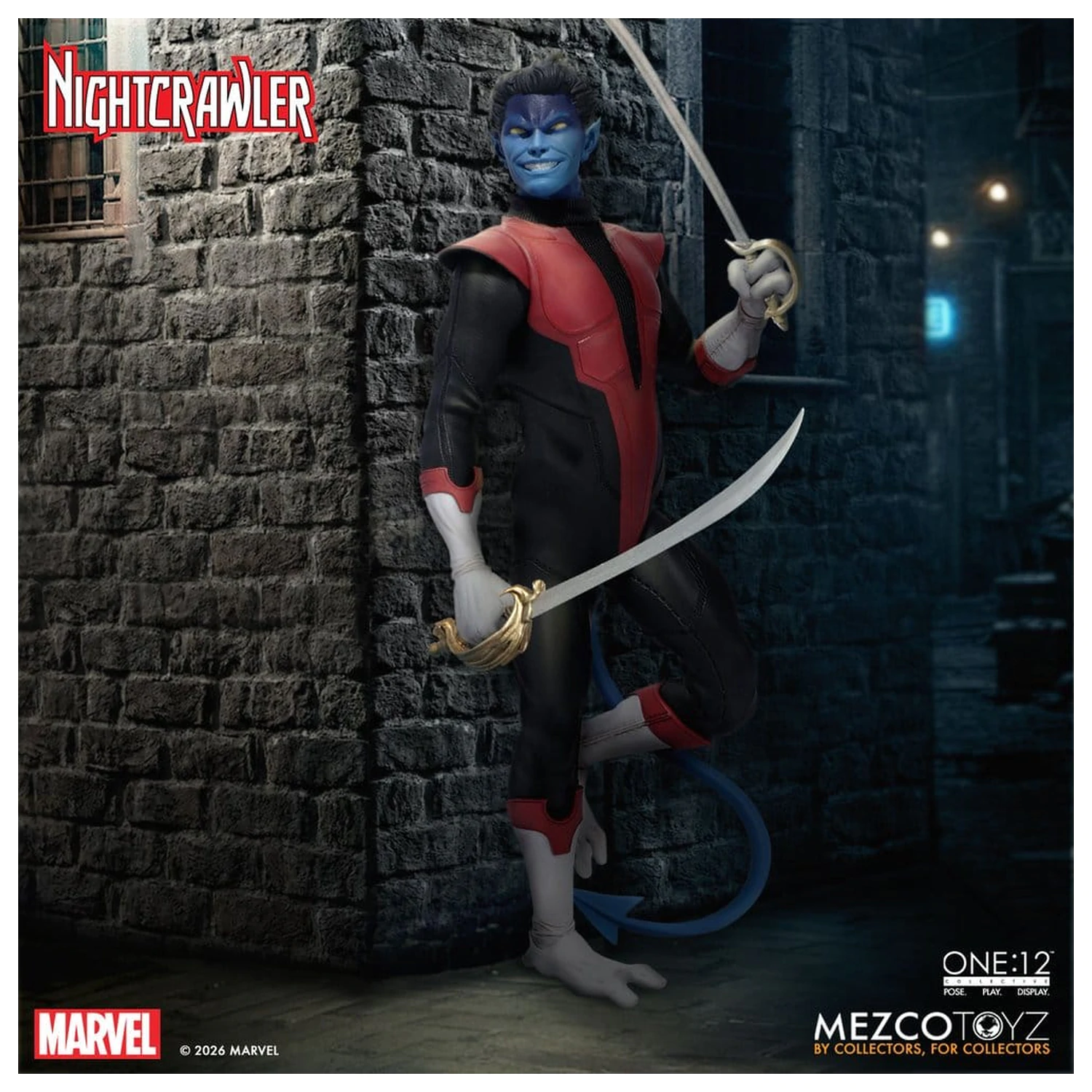 Marvel X-Men One:12 Collective akčná figúrka 1/12 Nightcrawler 16 cm produktová fotografia