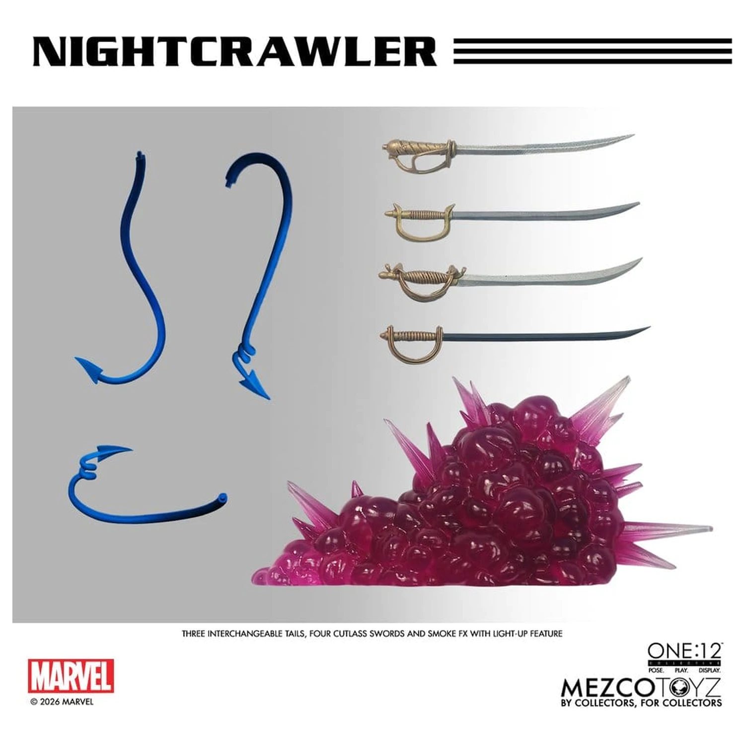 Marvel X-Men One:12 Collective akčná figúrka 1/12 Nightcrawler 16 cm produktová fotografia