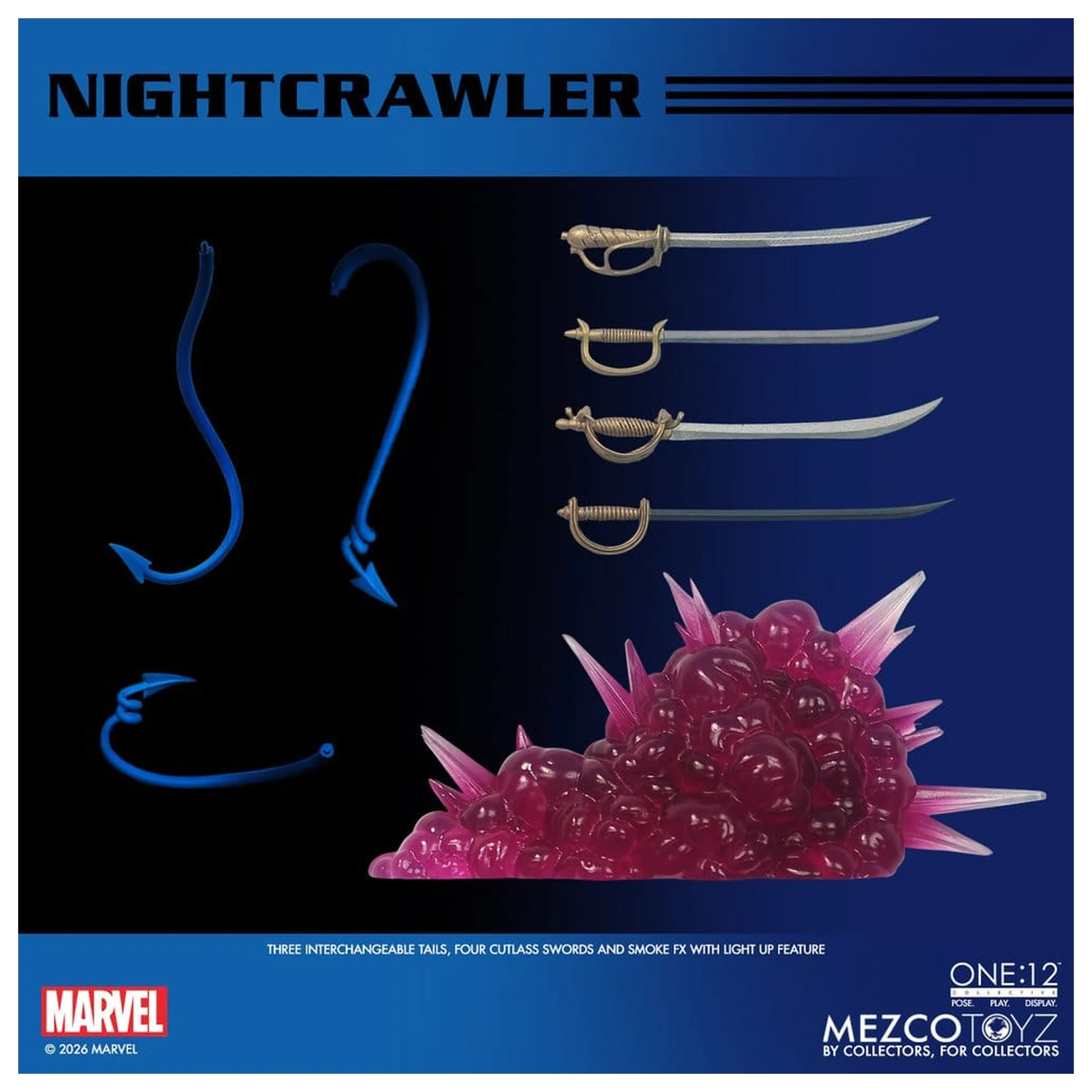 Marvel X-Men One:12 Collective akčná figúrka 1/12 Nightcrawler 16 cm produktová fotografia