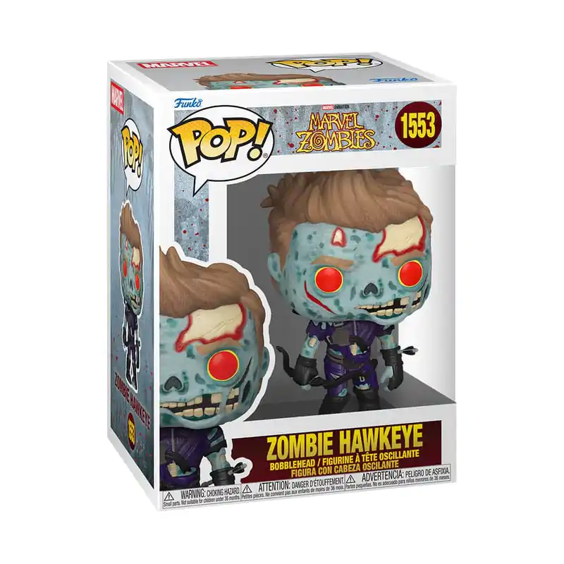 Marvel Zombies Funko POP! Marvel Vinyl figúrka Zombie Hawkeye 9 cm produktová fotografia