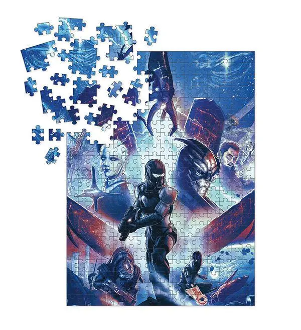 Mass Effect Puzzle Hrdinovia (1000 dielikov) produktová fotografia
